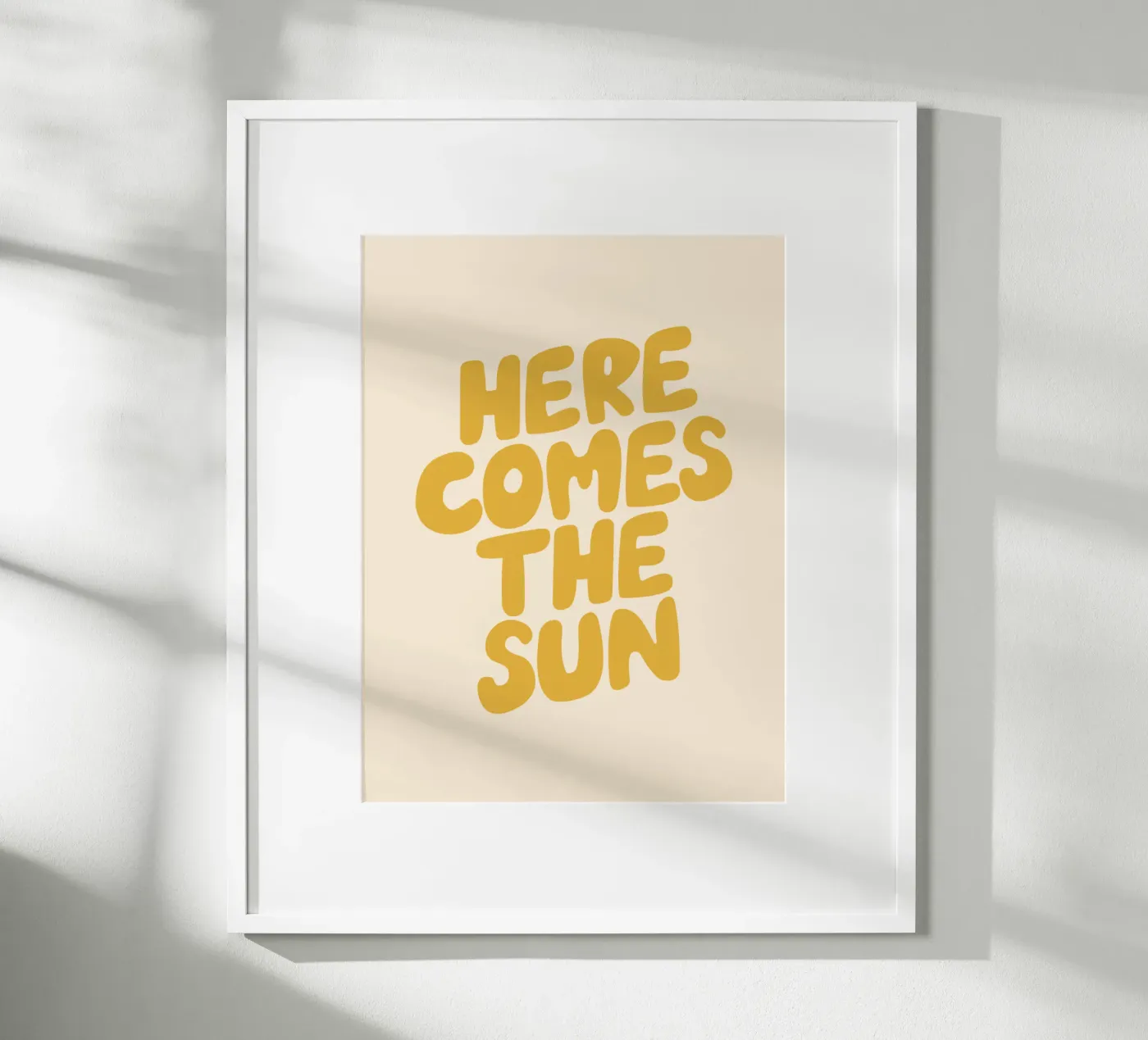 Arriva il sole poster da THE MOTIVATED TYPE