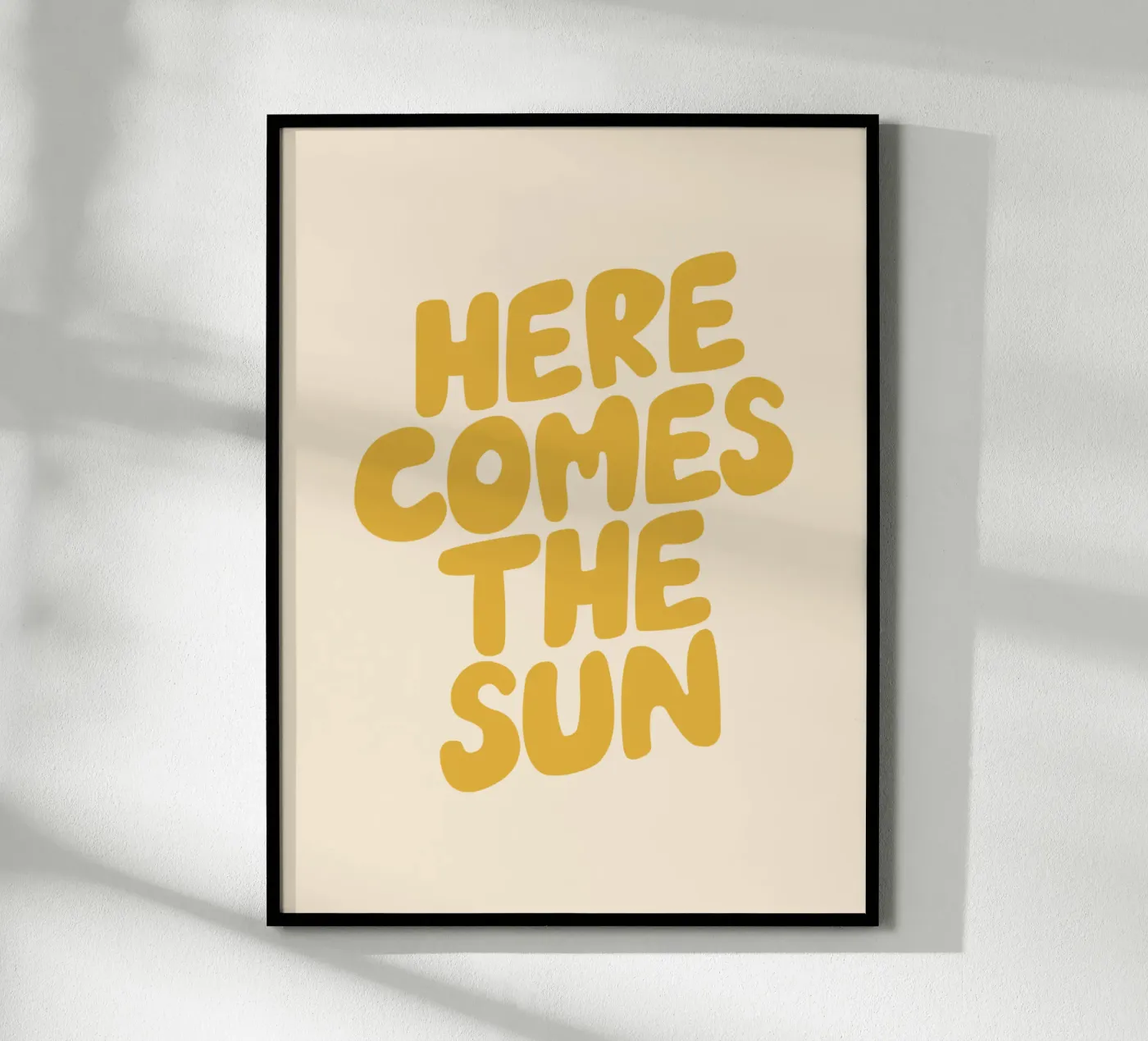 Arriva il sole poster da THE MOTIVATED TYPE