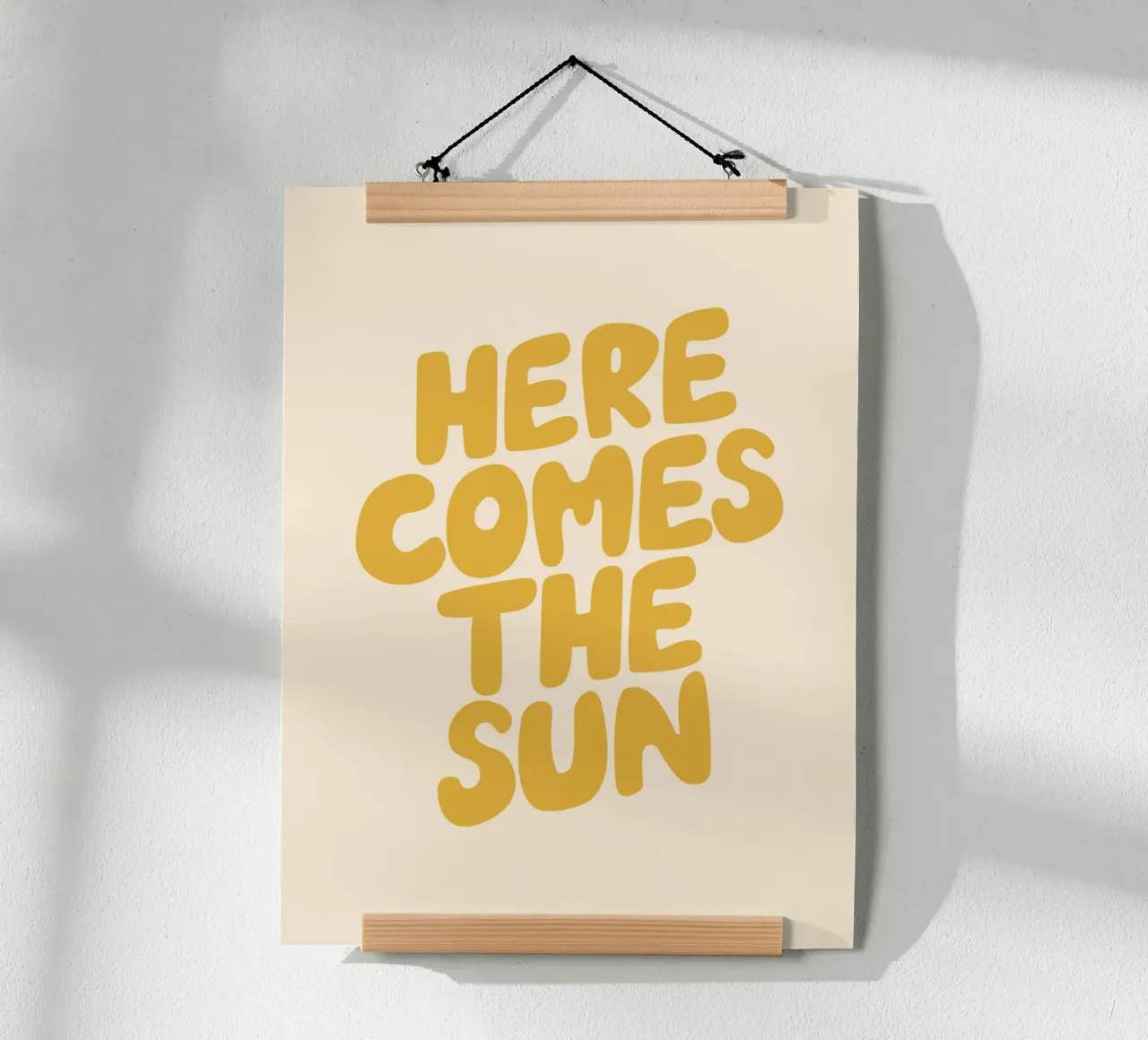 Arriva il sole poster da THE MOTIVATED TYPE