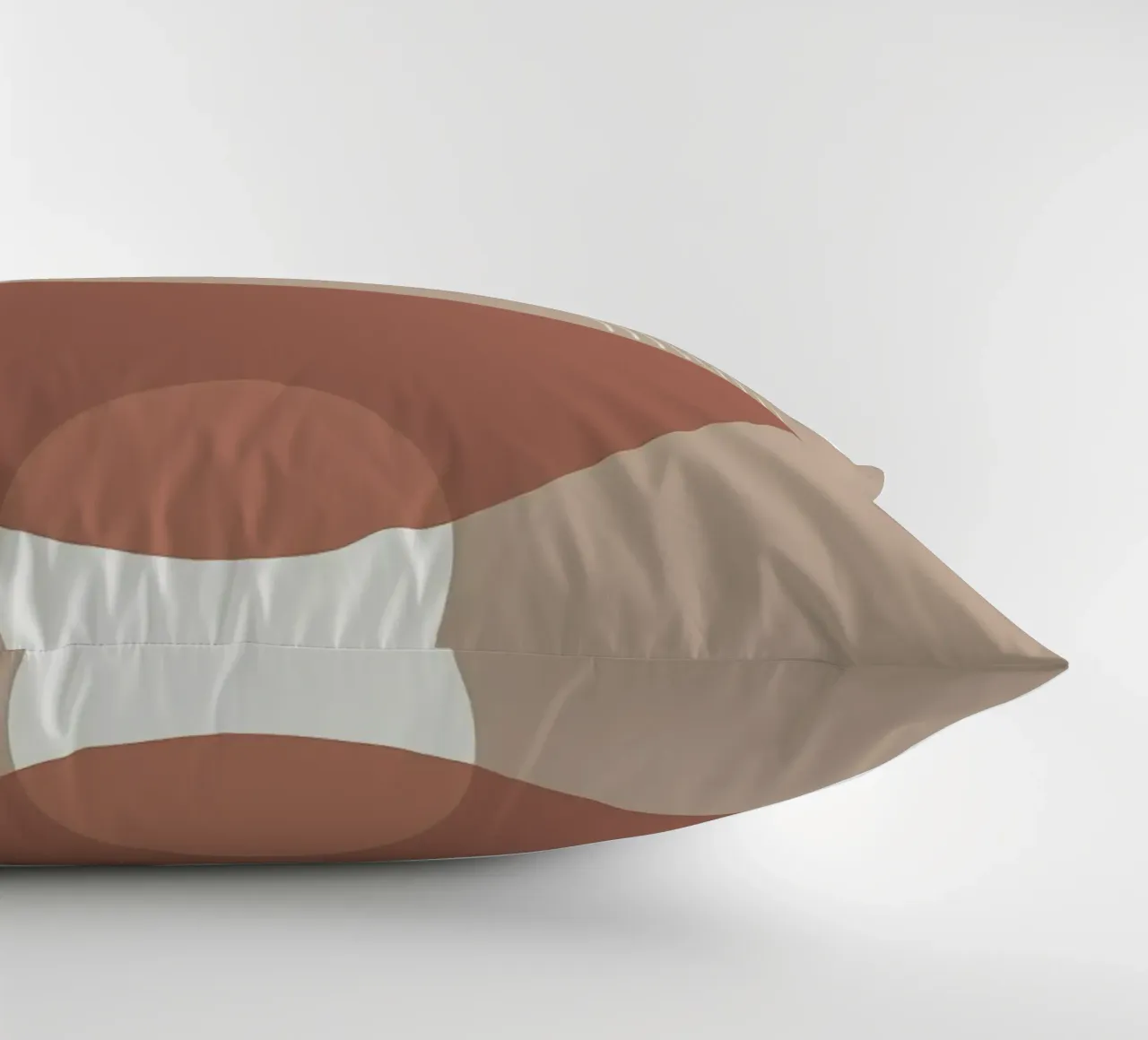 cerchio semicerchio minimalismo linee curve forme geometriche cuscino da Nick Haluck