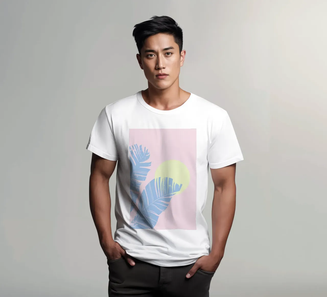 Pastel Field t-shirt da Pure