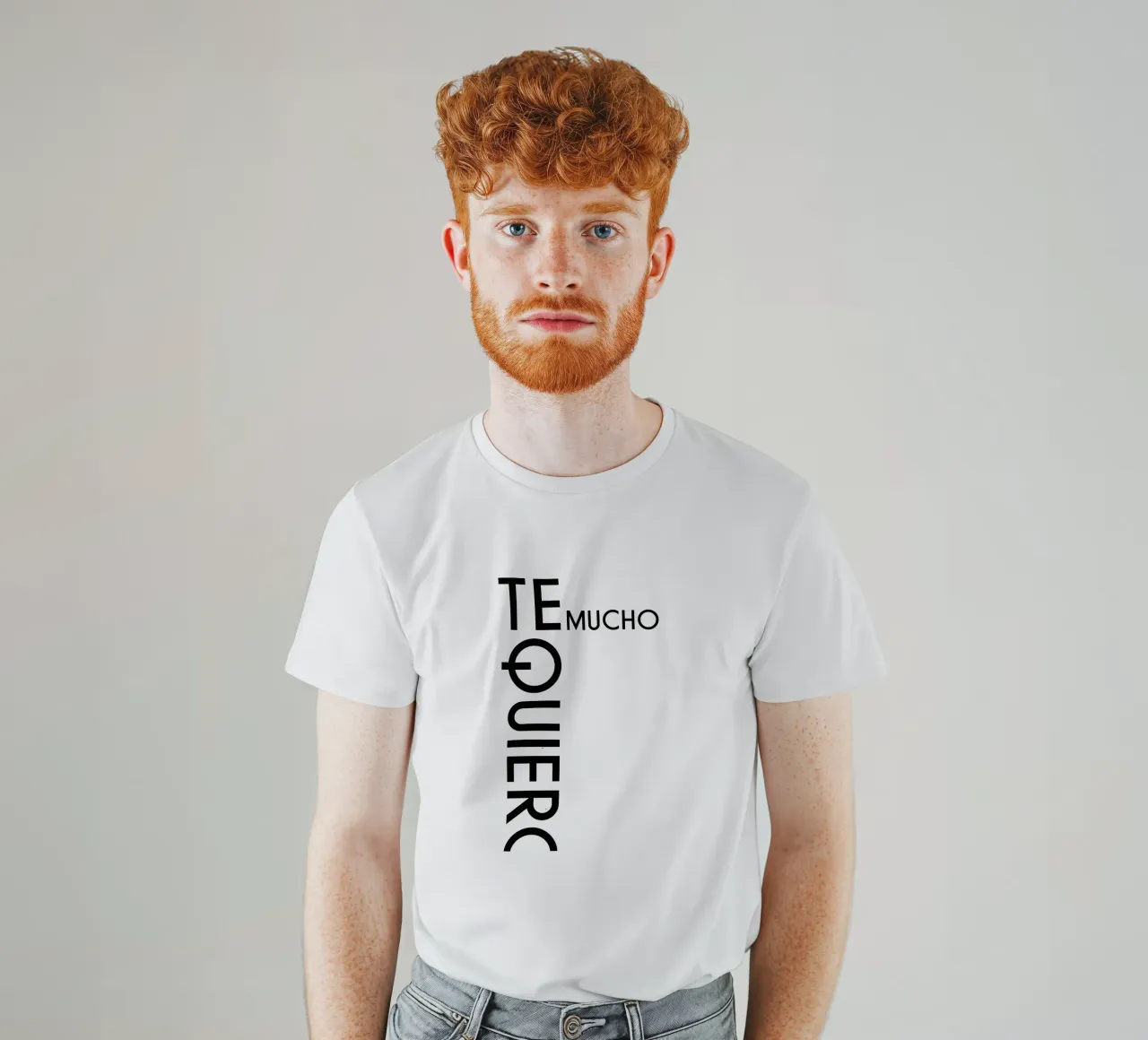 Ti amo molto t-shirt da YV TYPOGRAPHY
