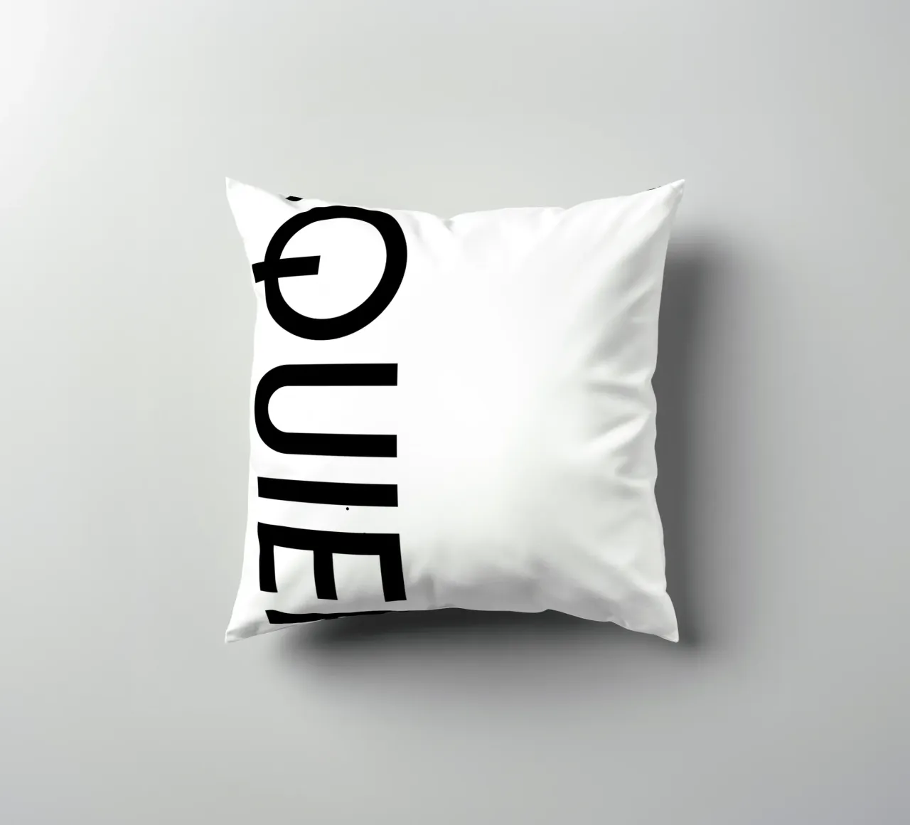 Ti amo molto cuscino da YV TYPOGRAPHY