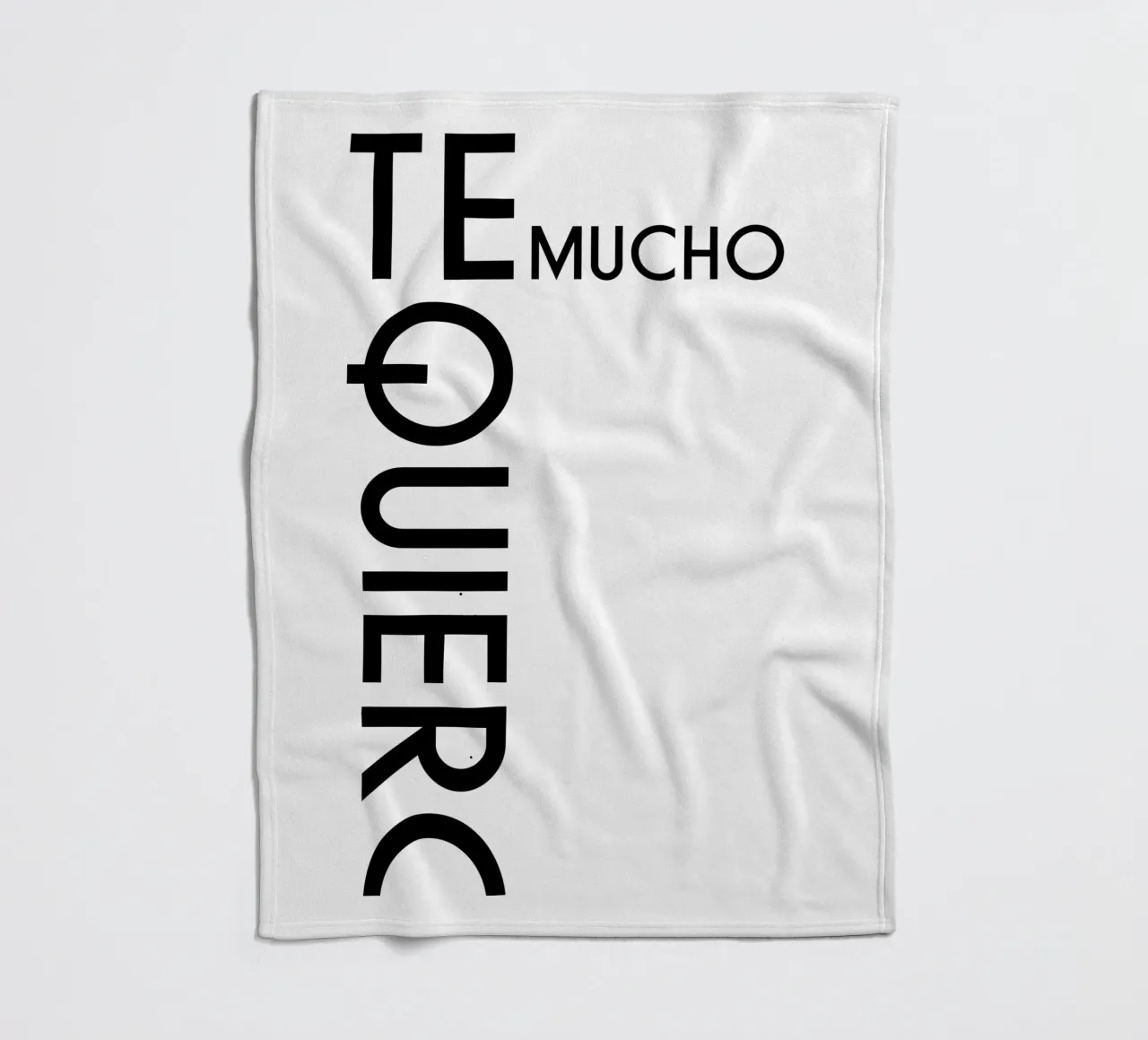 Ti amo molto coperta in pile da YV TYPOGRAPHY