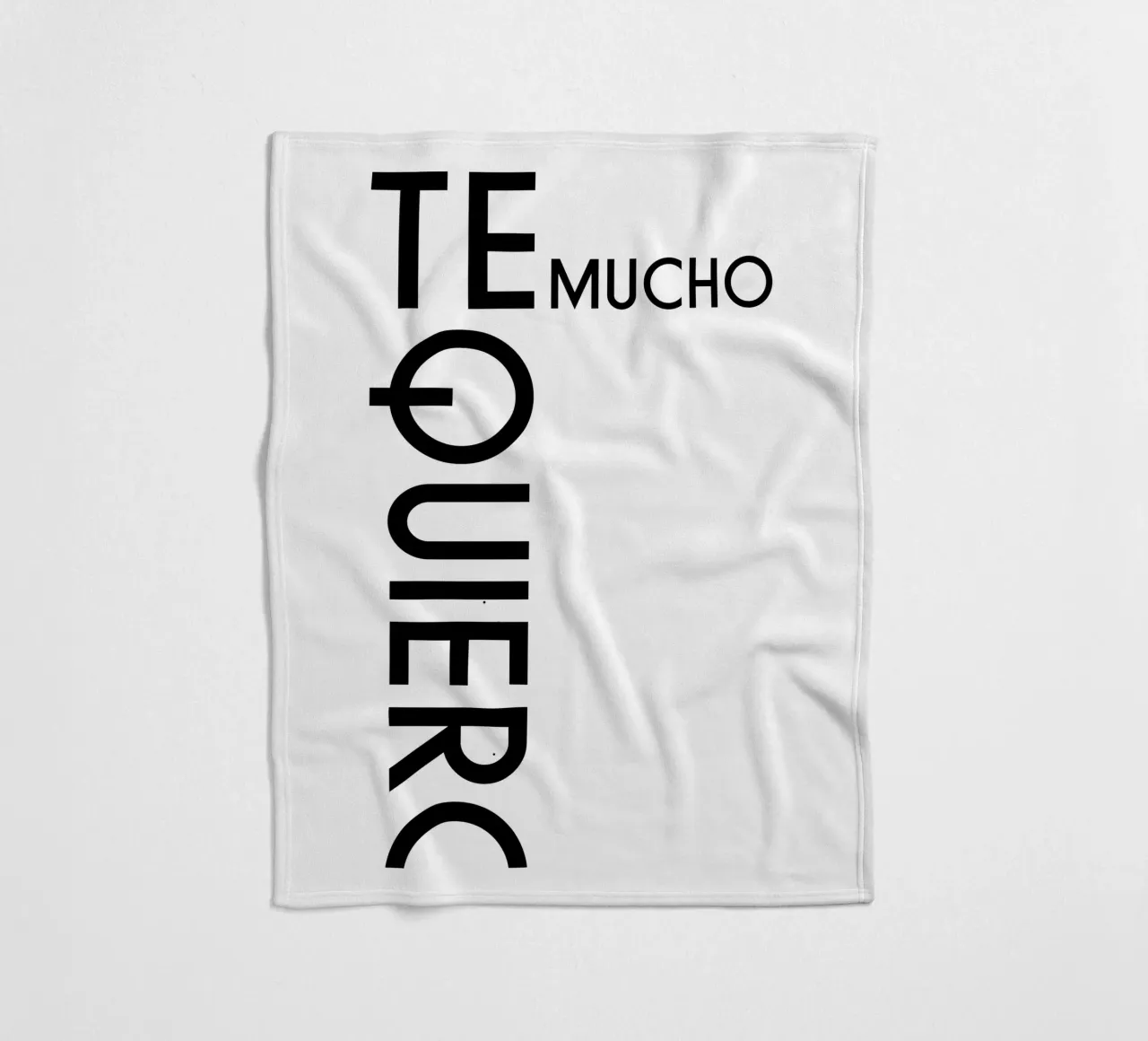 Ti amo molto coperta in pile da YV TYPOGRAPHY