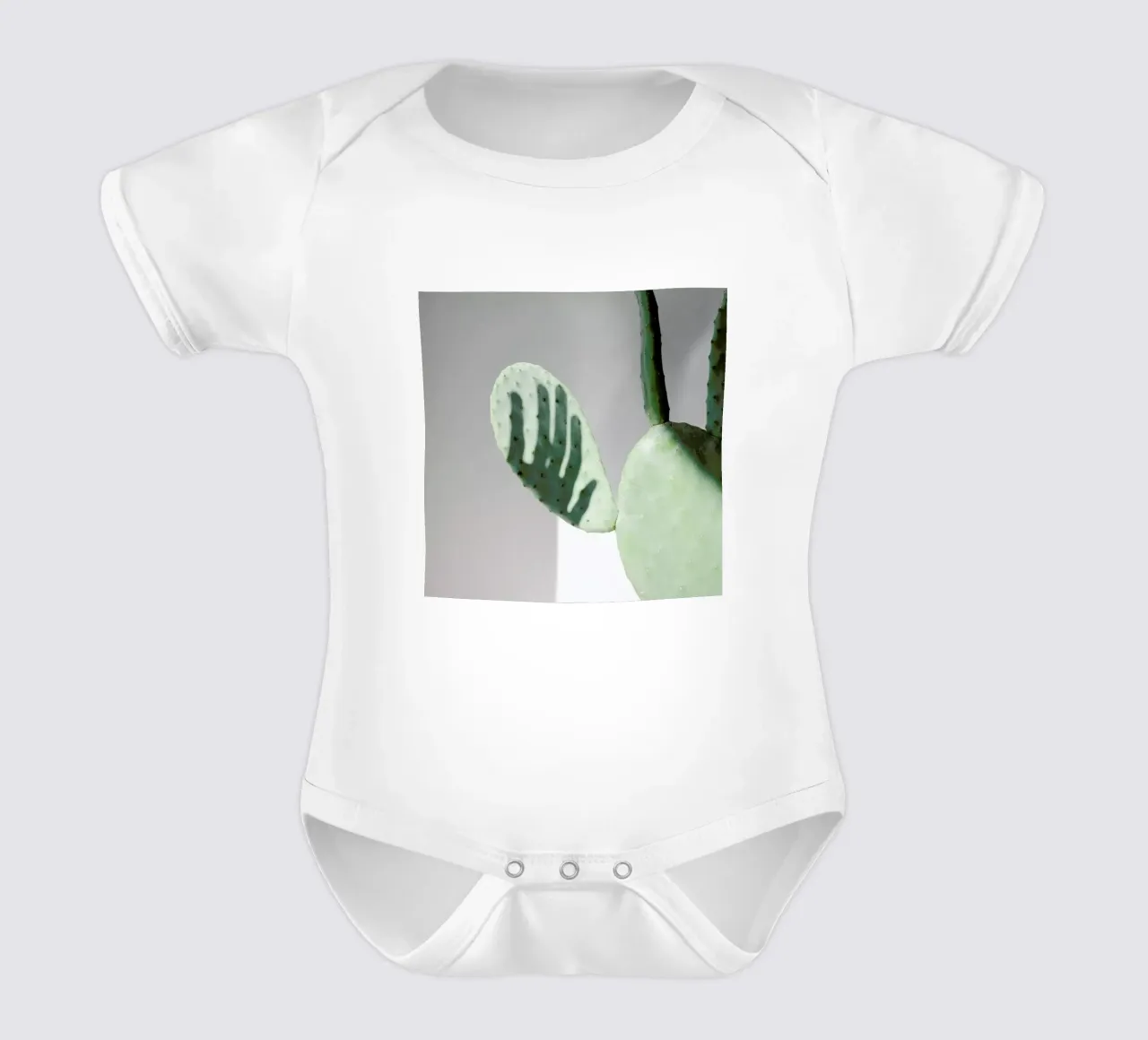 Hello Cactus body neonato maniche corte da George Griefy