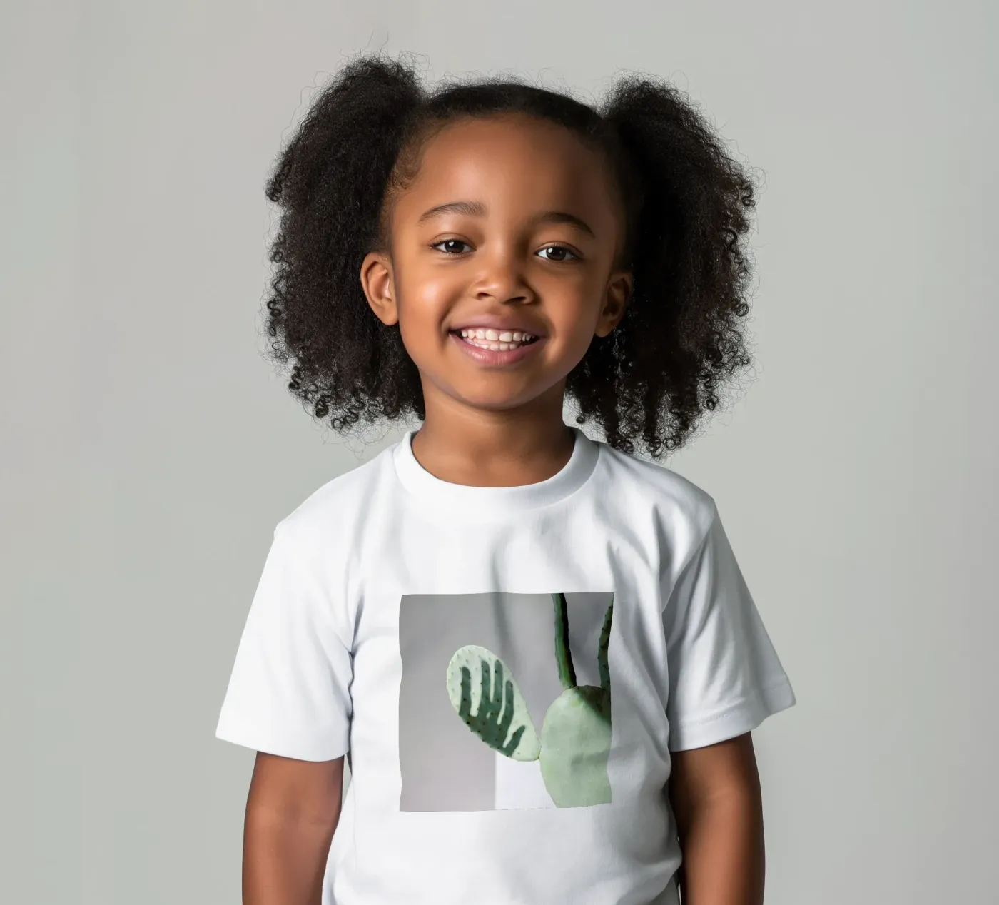Hello Cactus t-shirt bambini da George Griefy