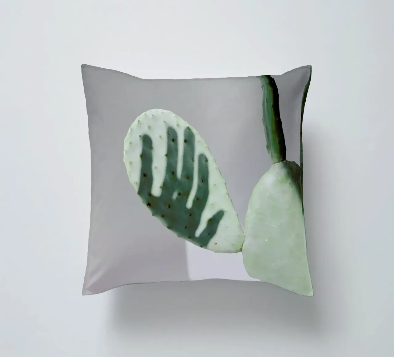 Hello Cactus cuscino da George Griefy