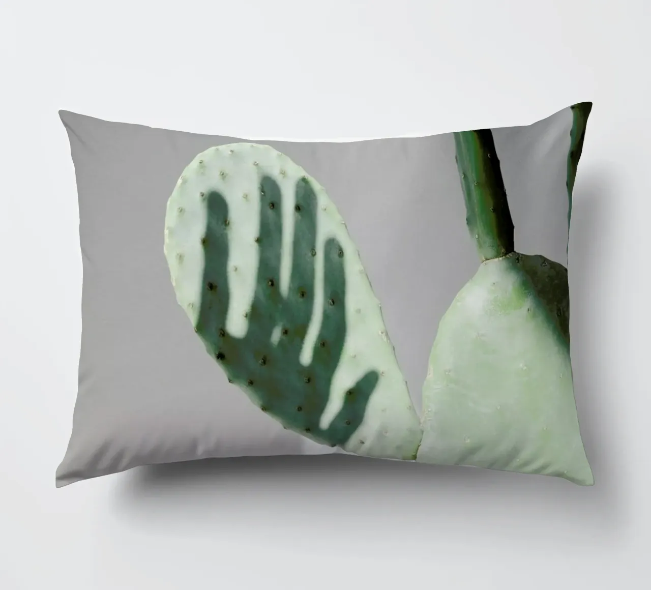 Hello Cactus cuscino da George Griefy