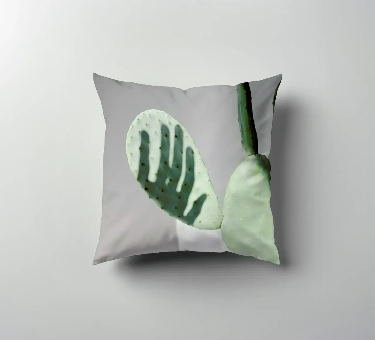 Hello Cactus cuscino da George Griefy