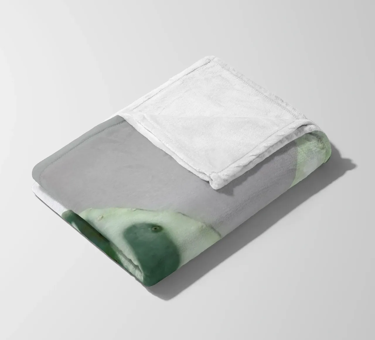 Hello Cactus Fleecedecke von George Griefy