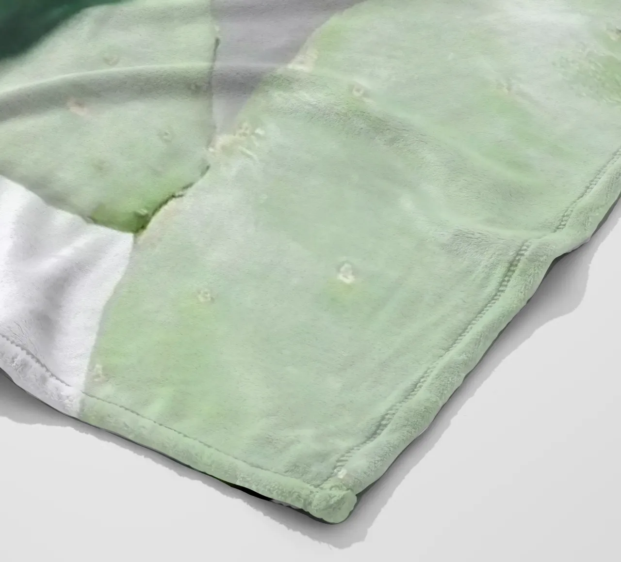 Hello Cactus coperta in pile da George Griefy