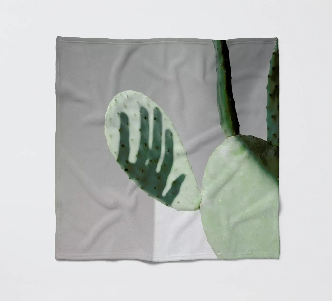 Hello Cactus fleecedeken van George Griefy