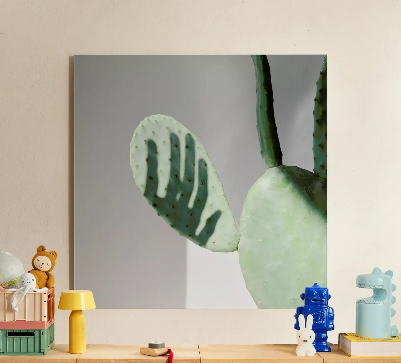 Hello Cactus plexiglas de George Griefy