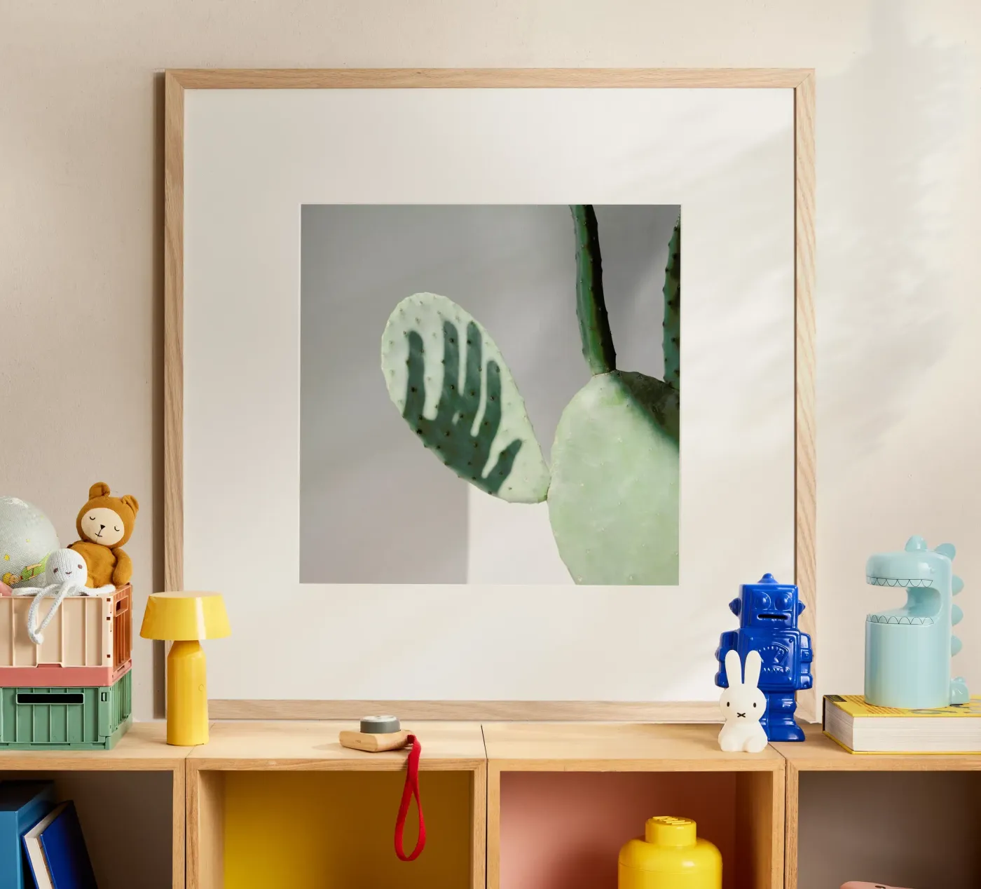 Hello Cactus poster van George Griefy