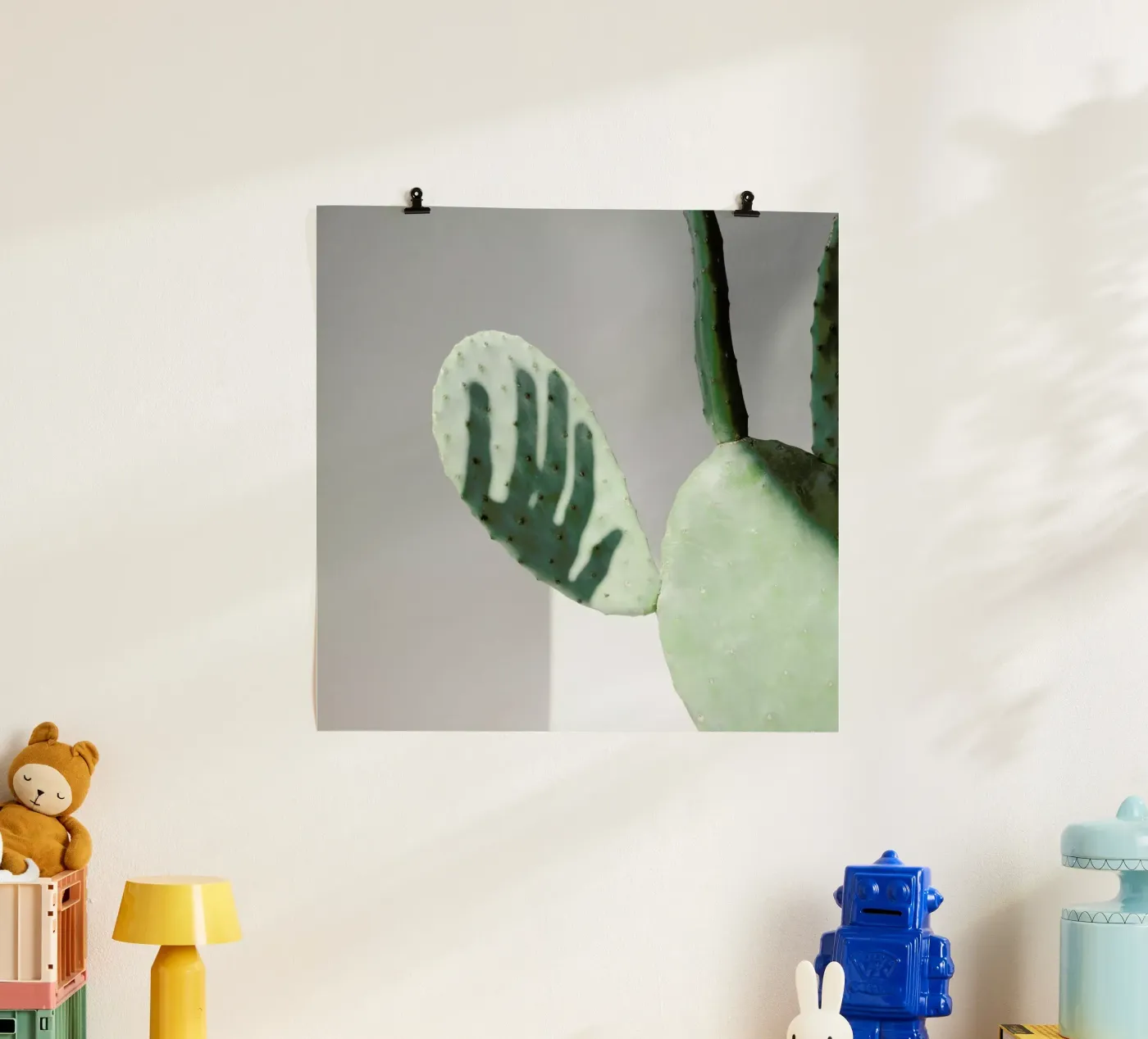 Hello Cactus poster van George Griefy