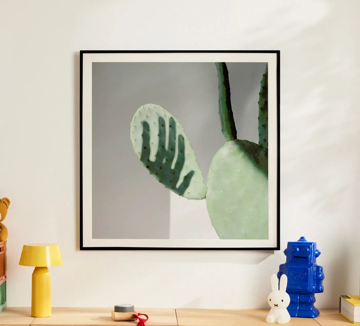 Hello Cactus poster van George Griefy