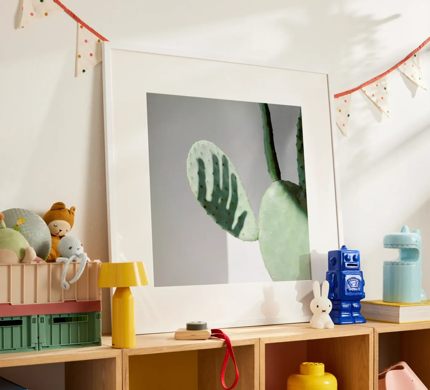 Hello Cactus poster van George Griefy