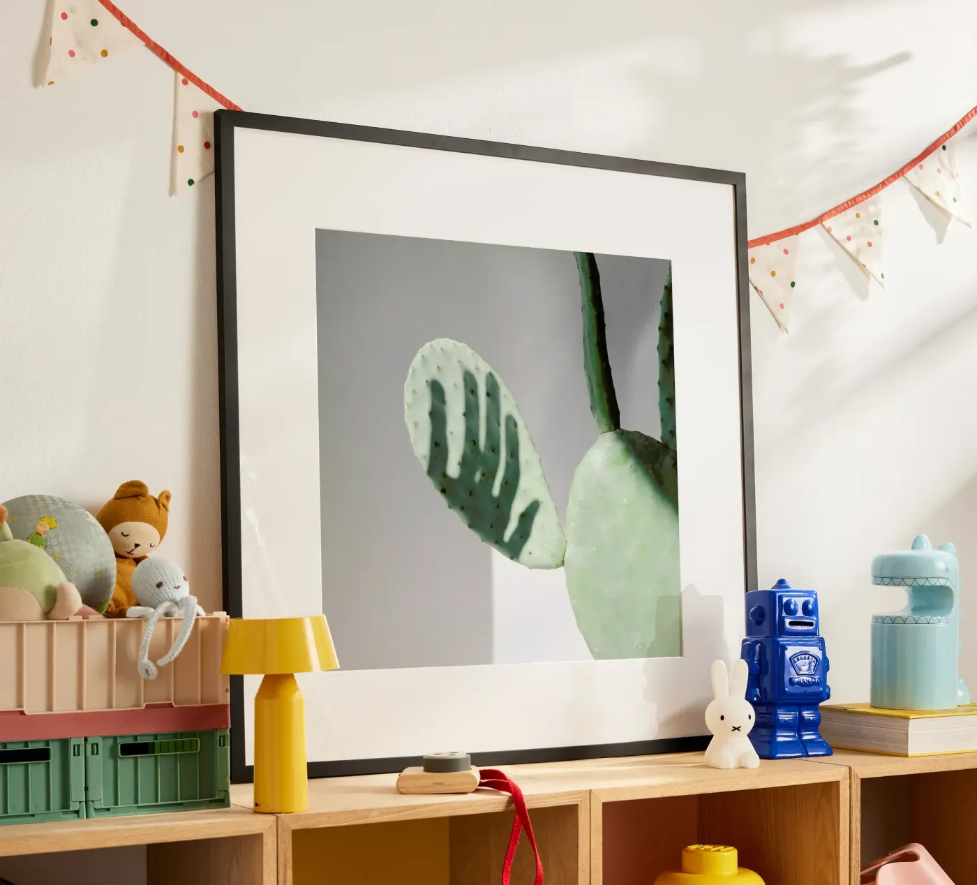 Hello Cactus poster van George Griefy