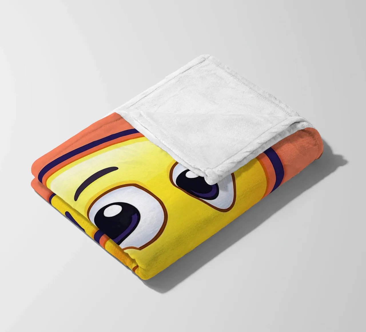 Emoticona sorriso Be Kind coperta in pile da PitaraS