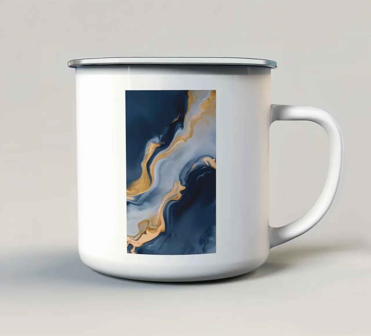 Fuga di cobalto tazza in smalto da Monarch Arc