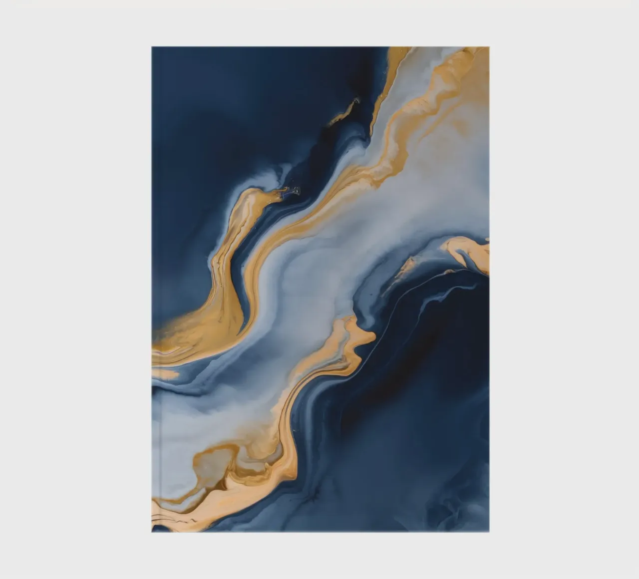 Cobalt Flame Break notebook by Monarch Arc