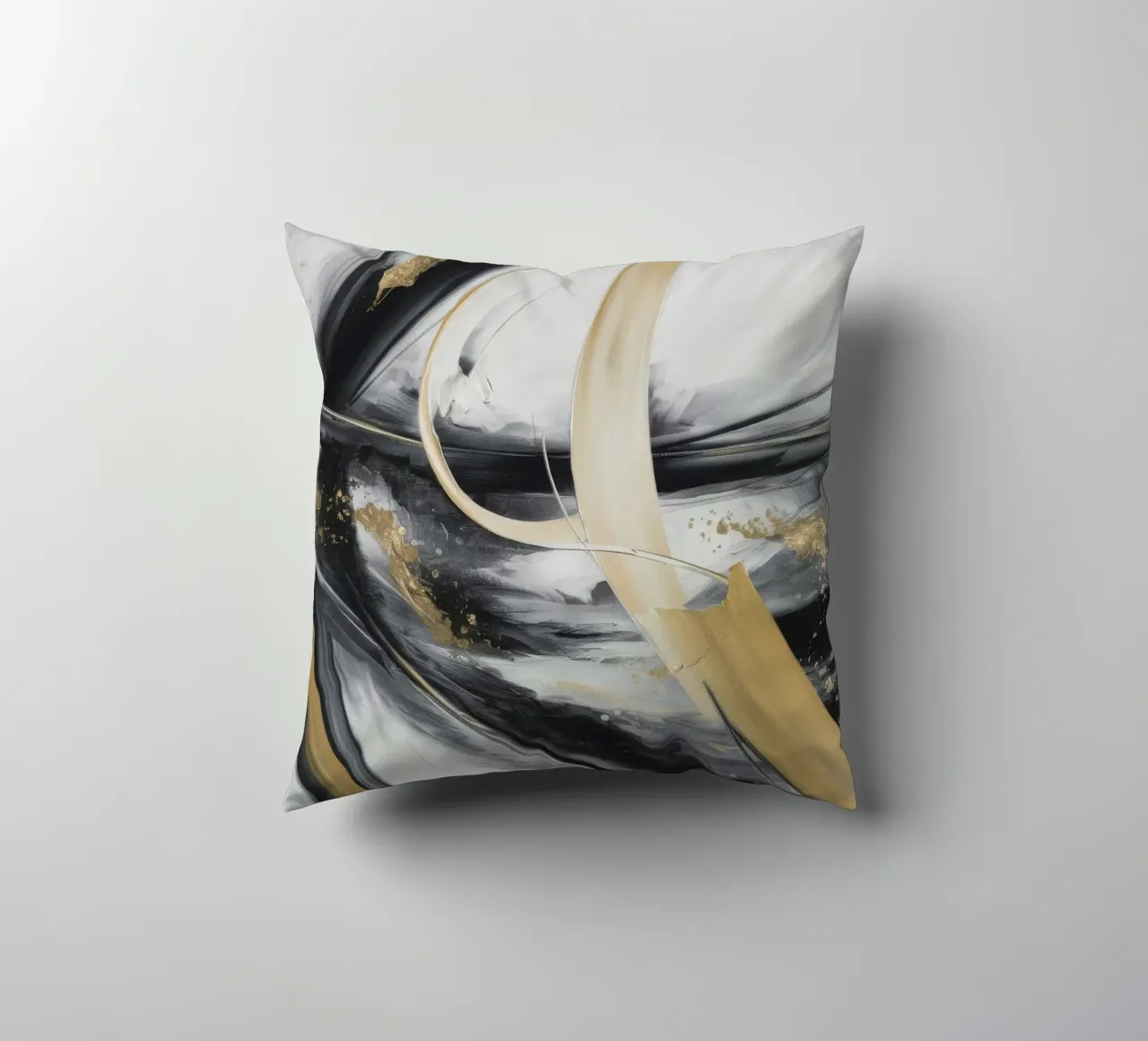 Orbit Slash Pulse decorative cushion by Monarch Arc