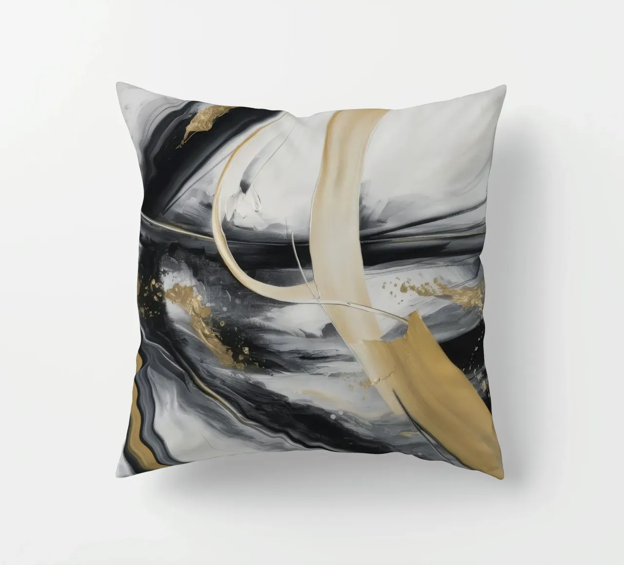 Orbit Slash Pulse decorative cushion by Monarch Arc