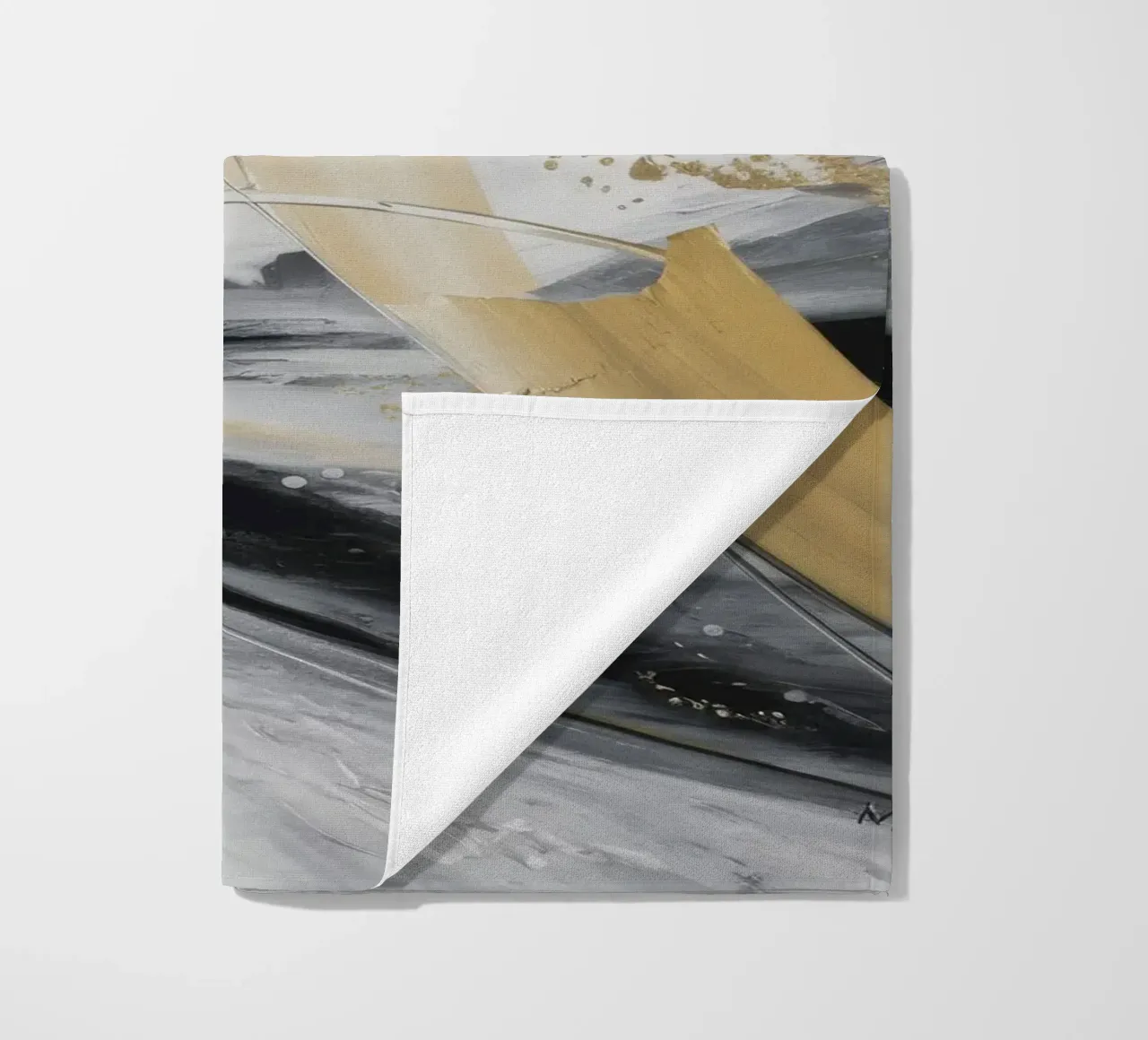 Orbit Slash Pulse beach towel by Monarch Arc
