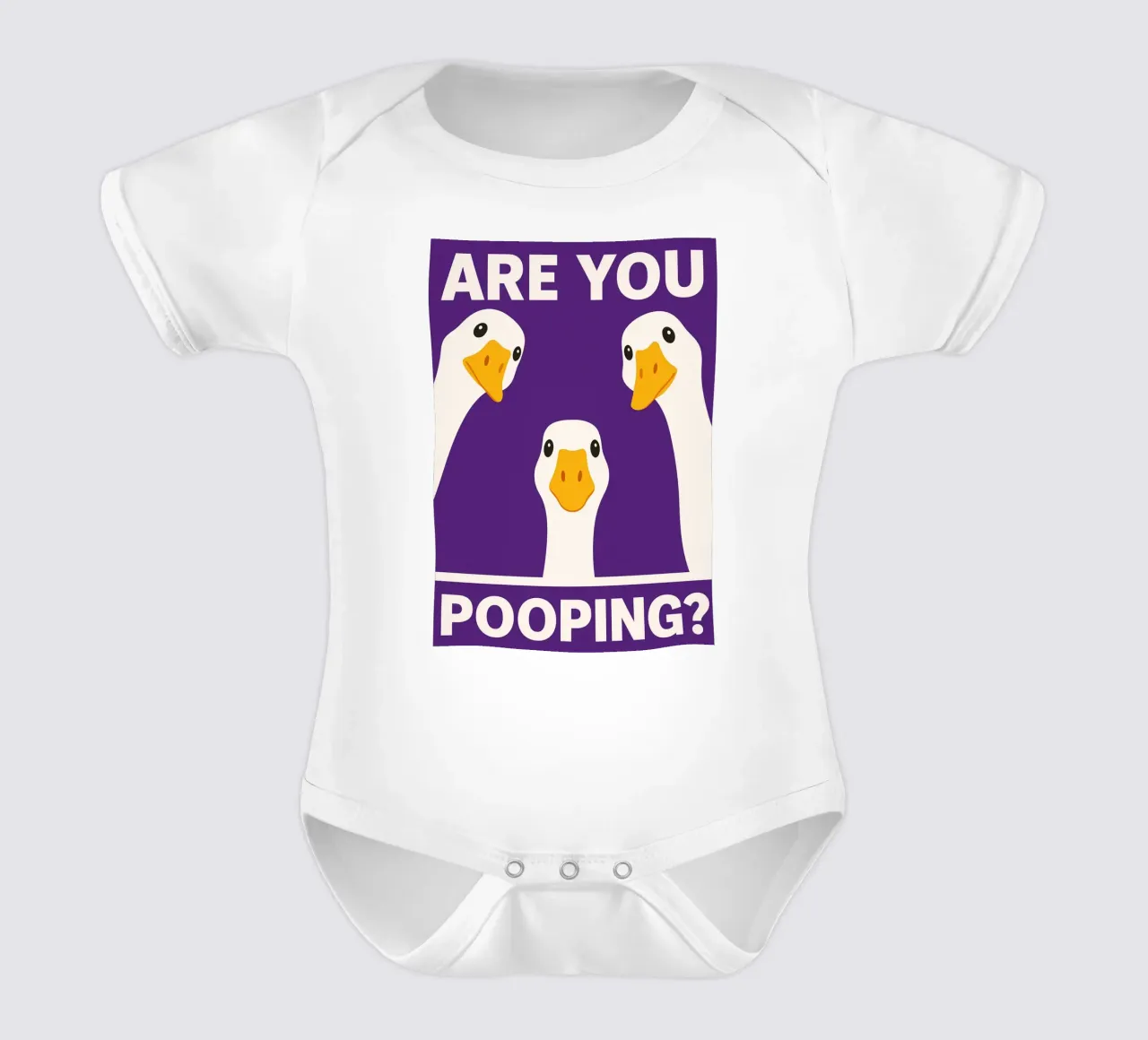 Duck are you pooping body de bebé de PitaraS