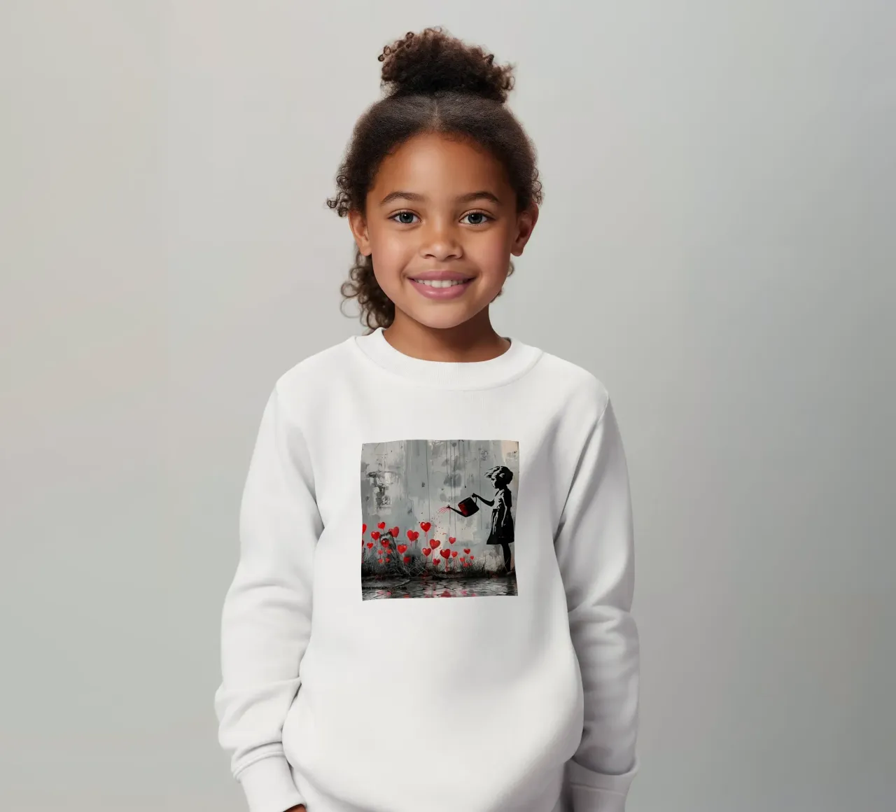 I fiori dell'amore felpa bambino da Betty Shops