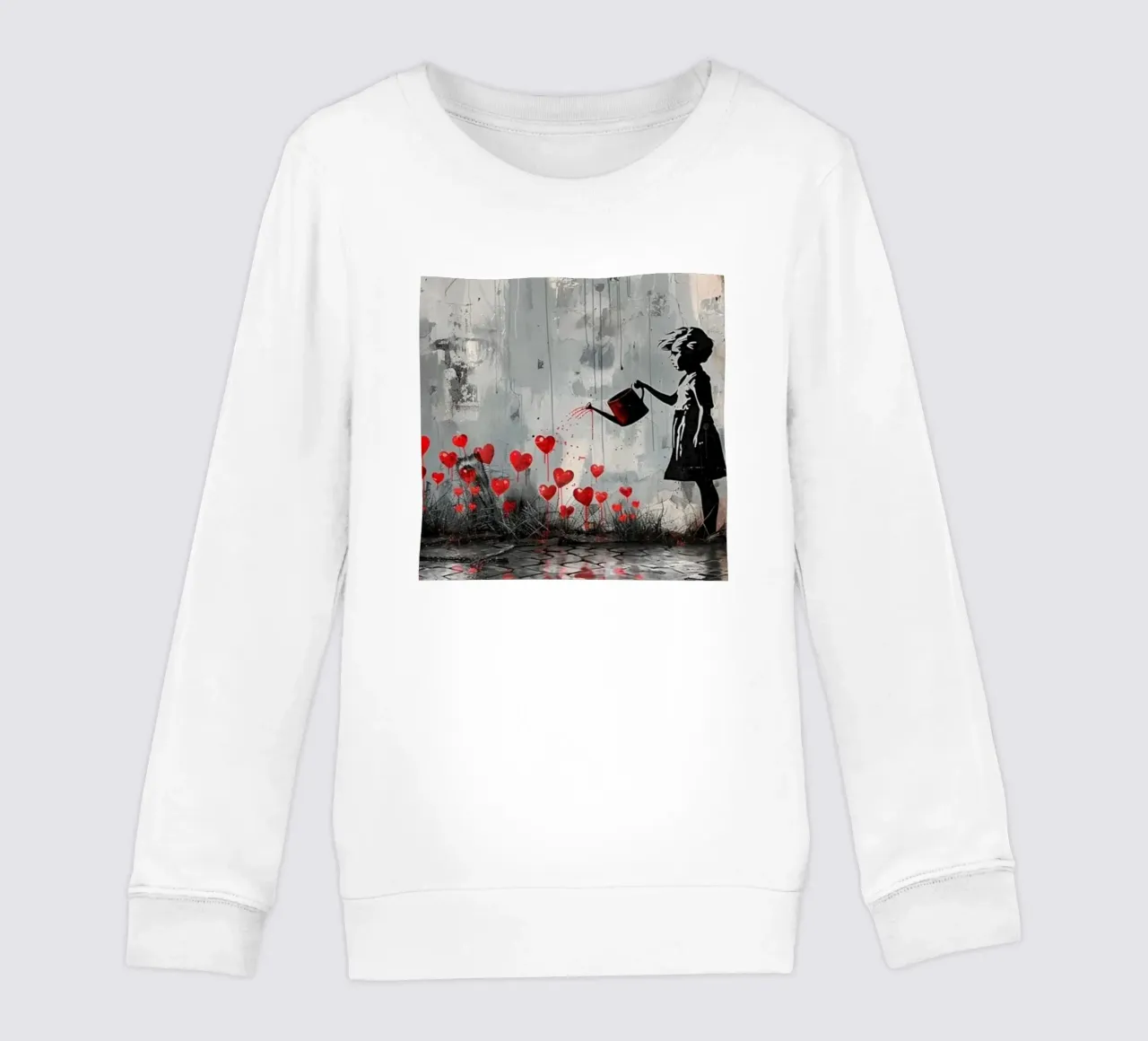 I fiori dell'amore felpa bambino da Betty Shops