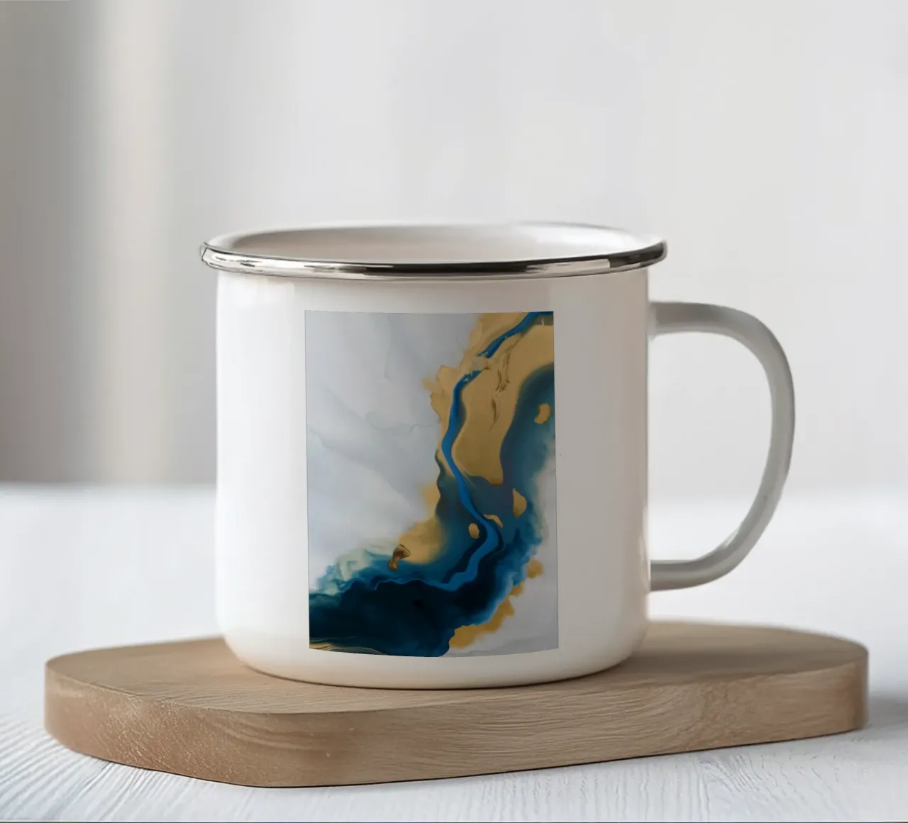 Abyss Bloom Melt tazza in smalto da Monarch Arc