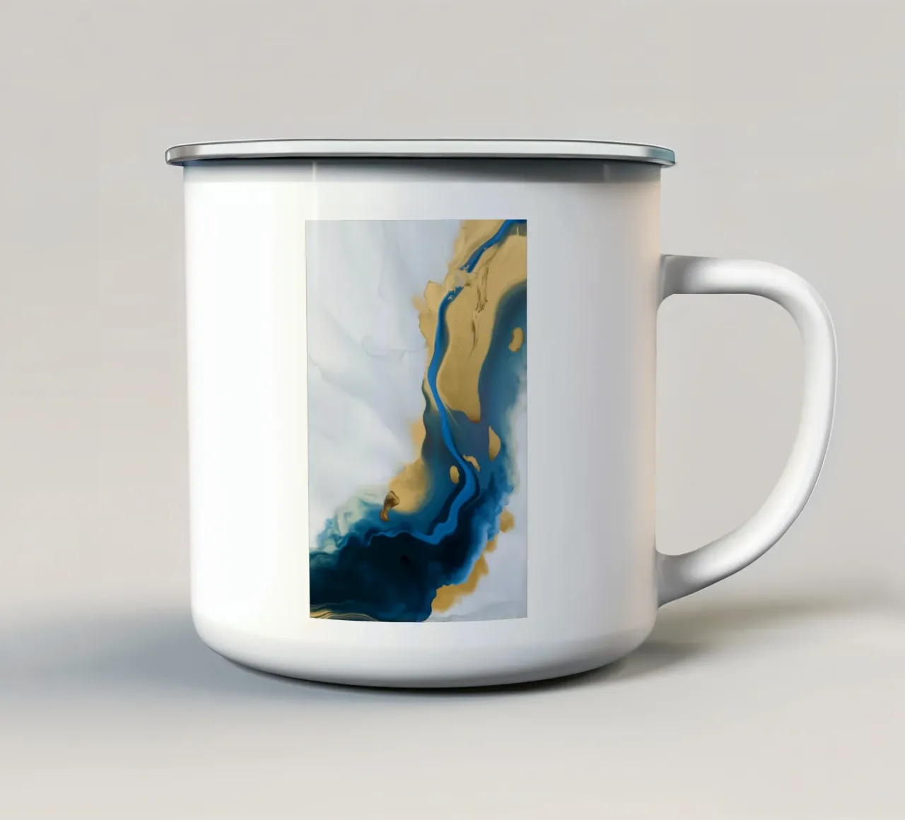 Abyss Bloom Melt tazza in smalto da Monarch Arc
