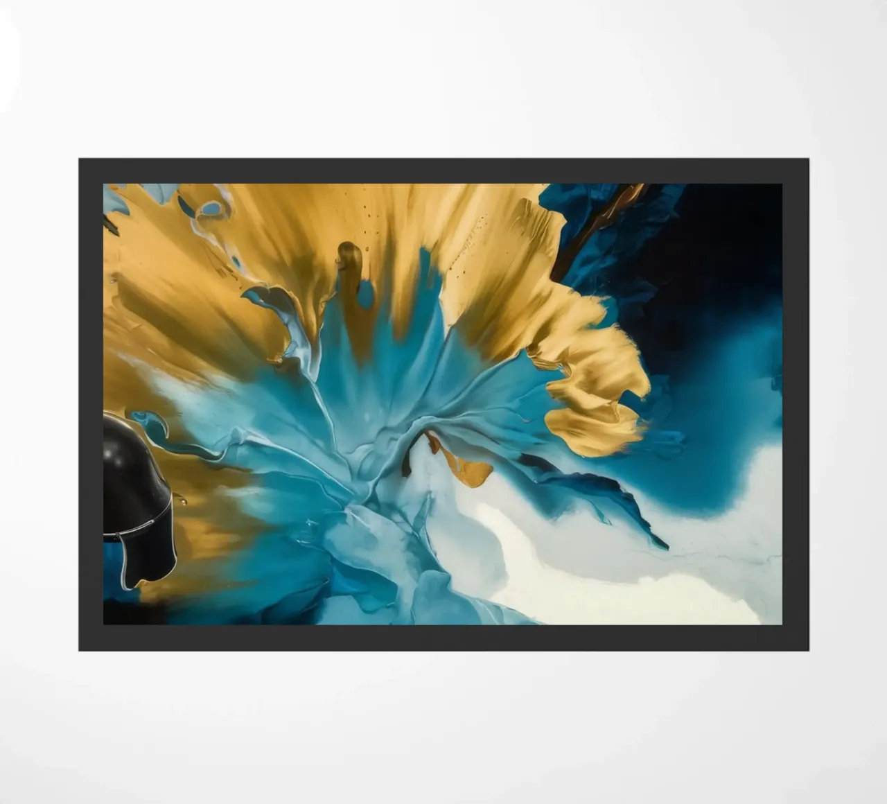 Explosion Tide Crest doormat by Monarch Arc