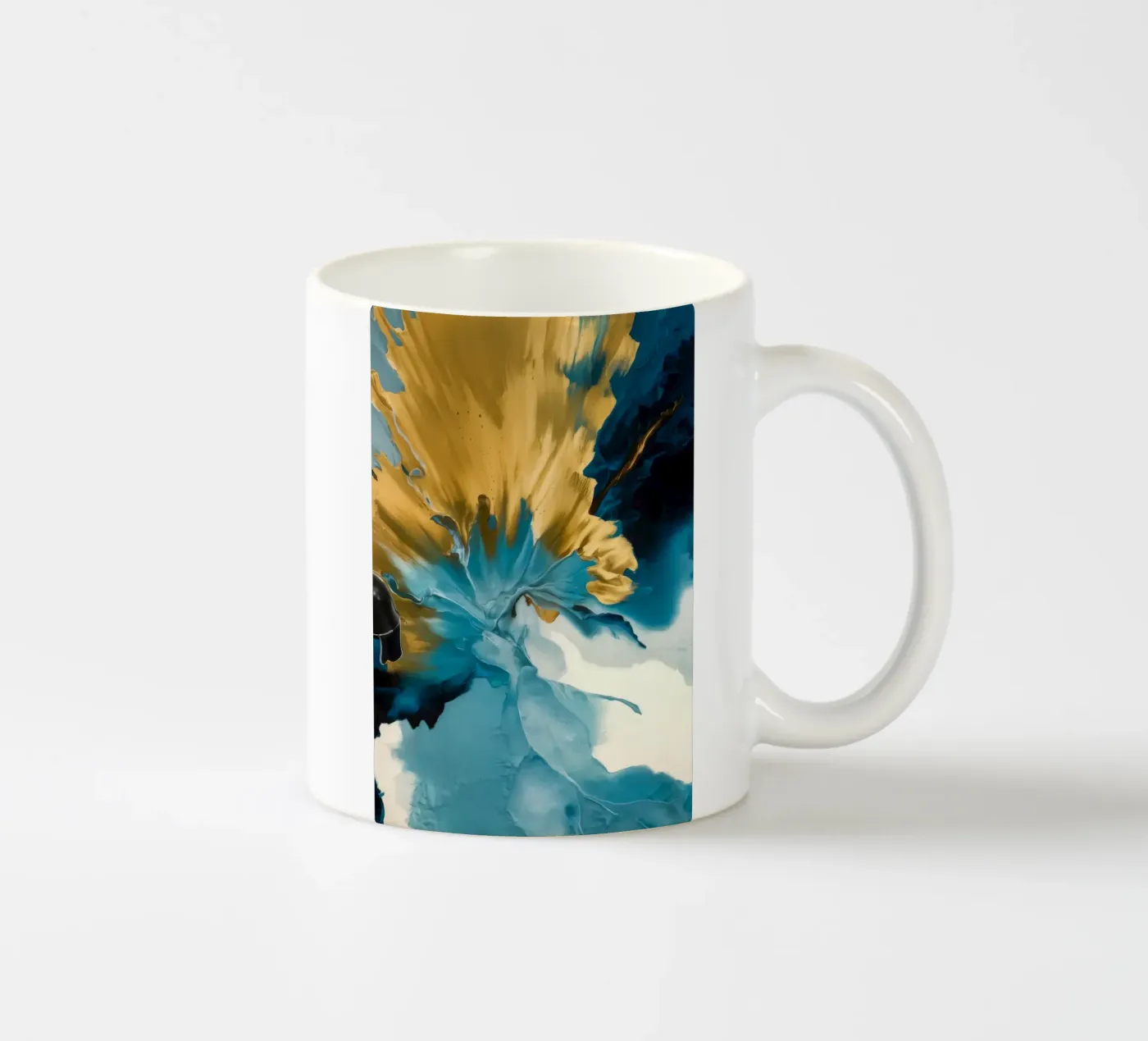 Explosion Tide Crest ceramic mug by Monarch Arc
