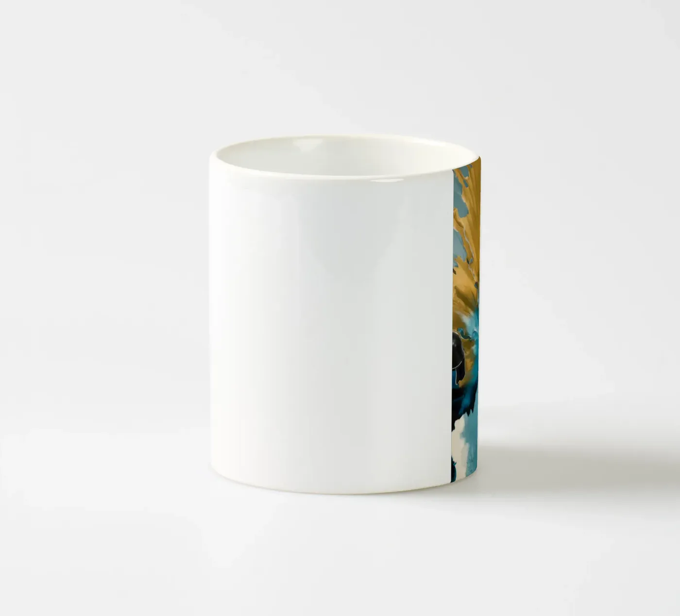 Explosion Tide Crest ceramic mug by Monarch Arc