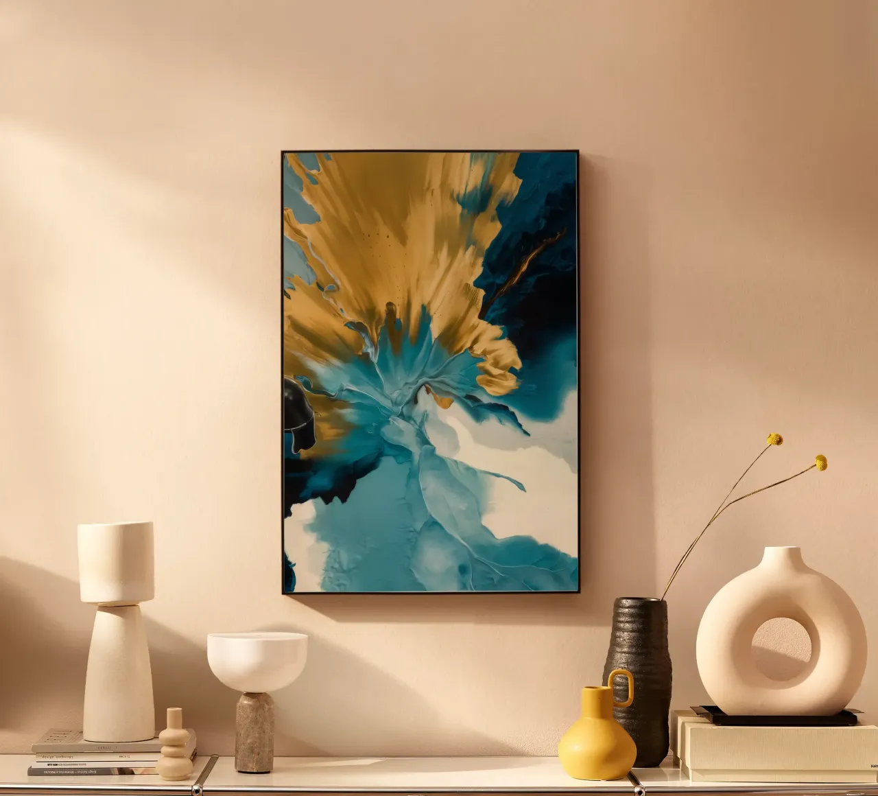 Explosie getijdenkruis acryl van Monarch Arc