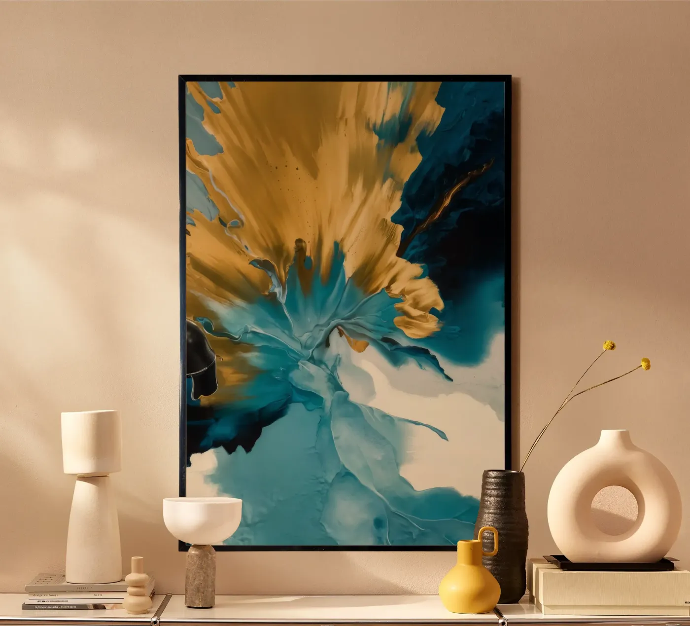 Explosion Tide Crest Poster von Monarch Arc
