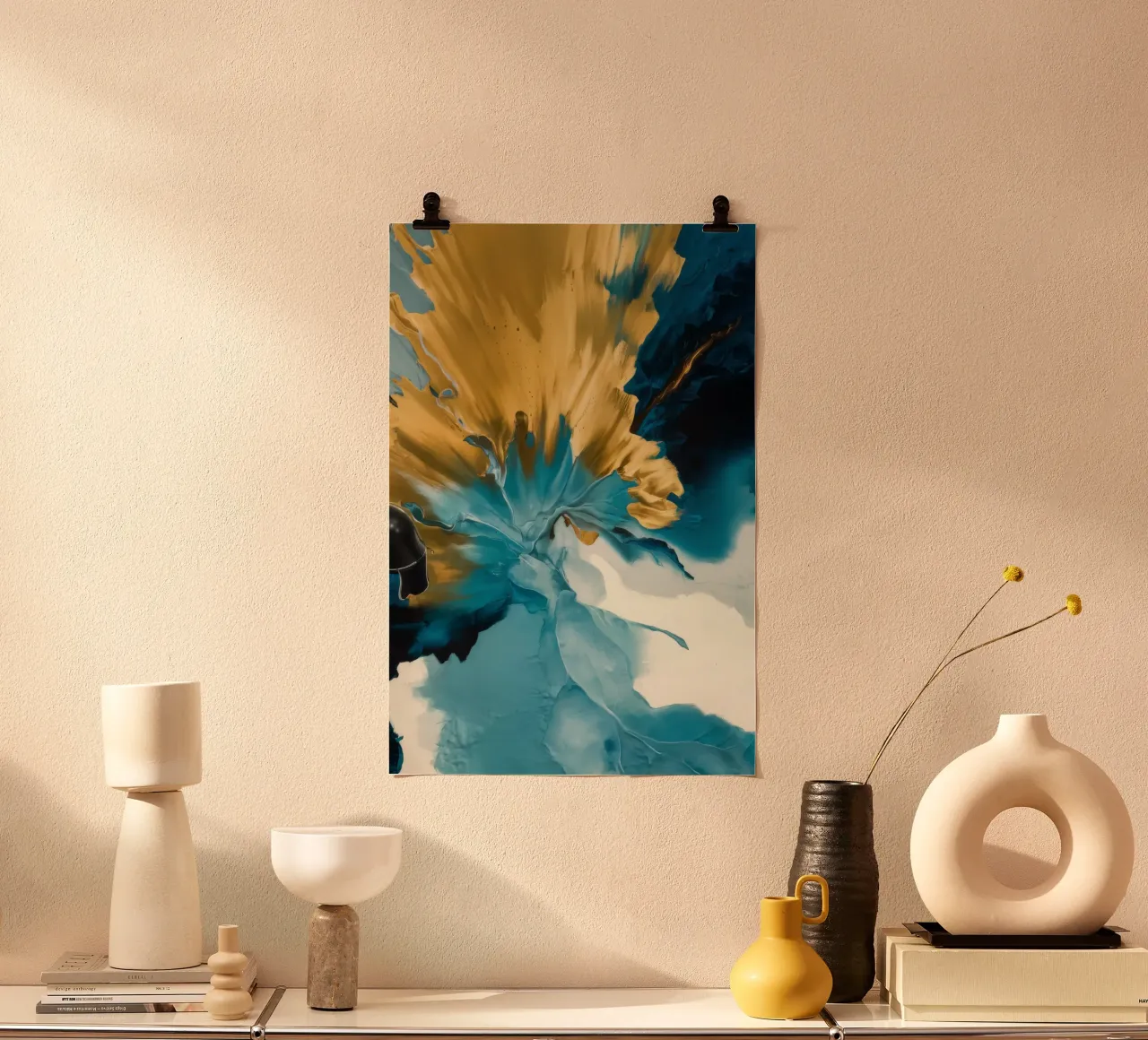 Explosion Tide Crest poster by Monarch Arc