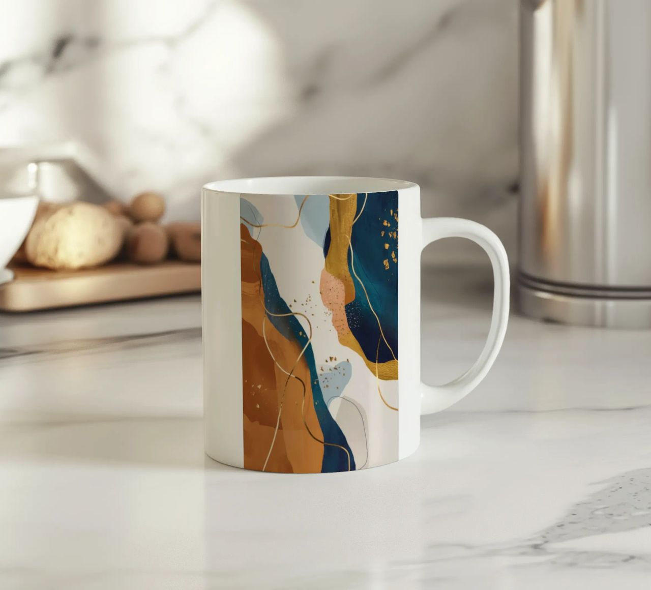 Terra filettata incandescente tazza in ceramica da Monarch Arc