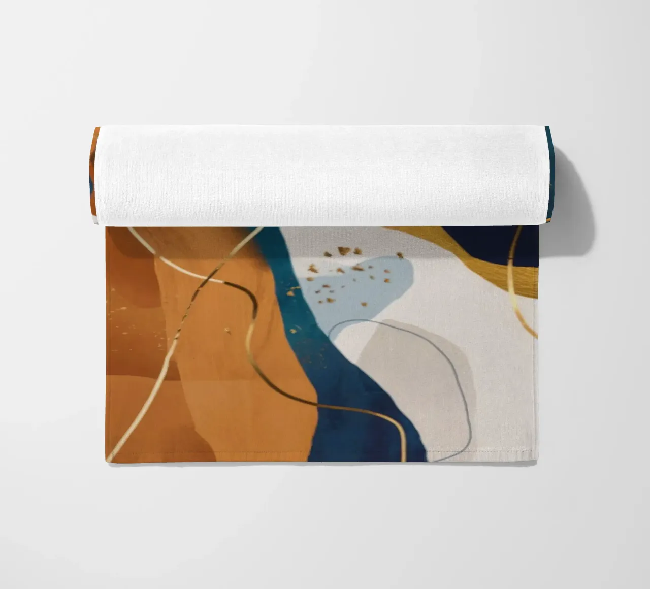 Threaded Earth Glow beach towel by Monarch Arc