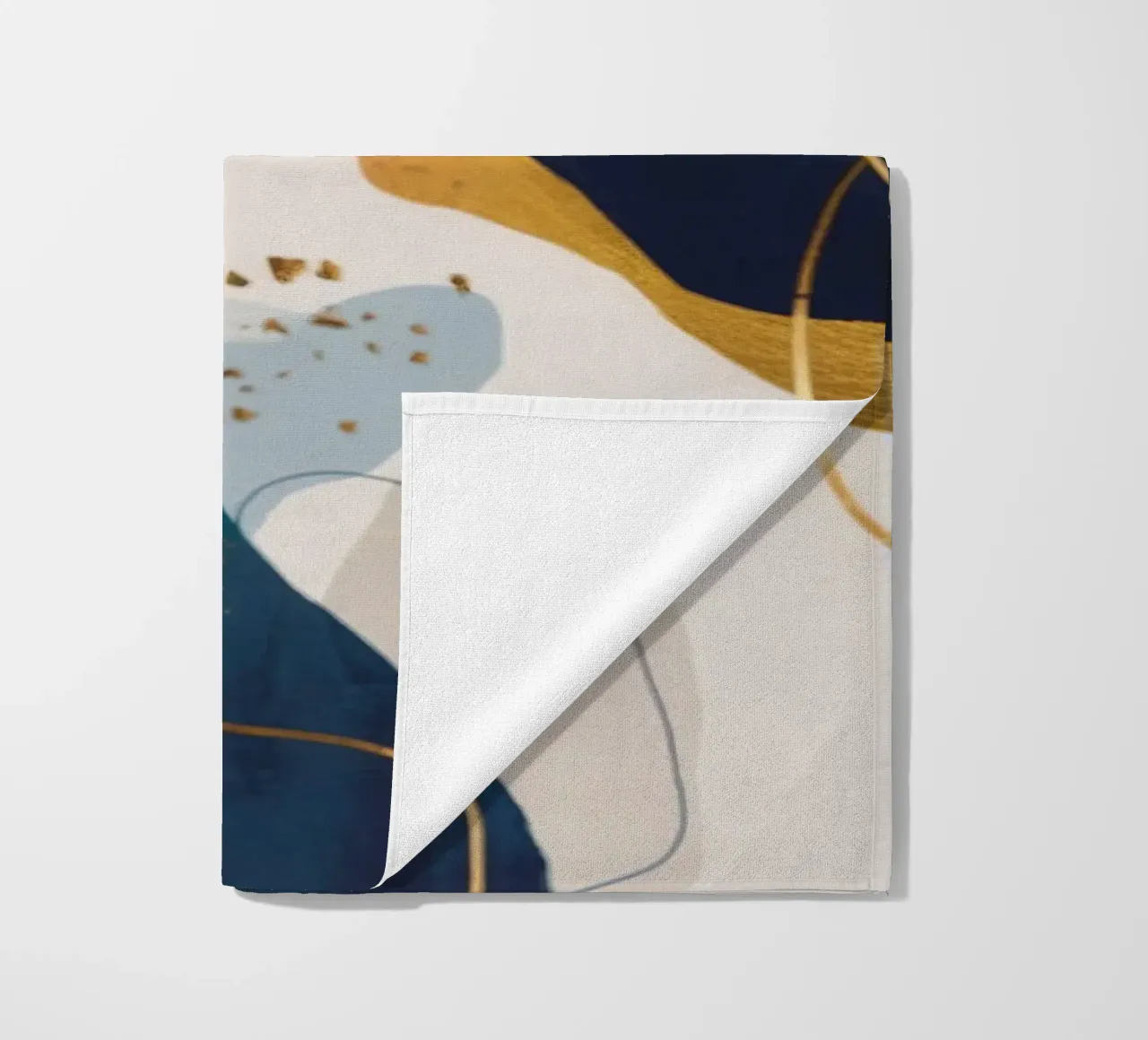 Threaded Earth Glow beach towel by Monarch Arc