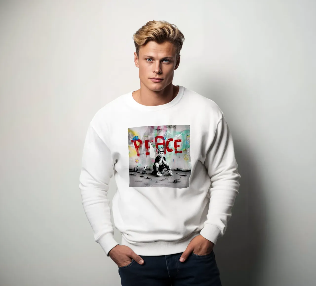 Voglio la pace felpa da Betty Shops