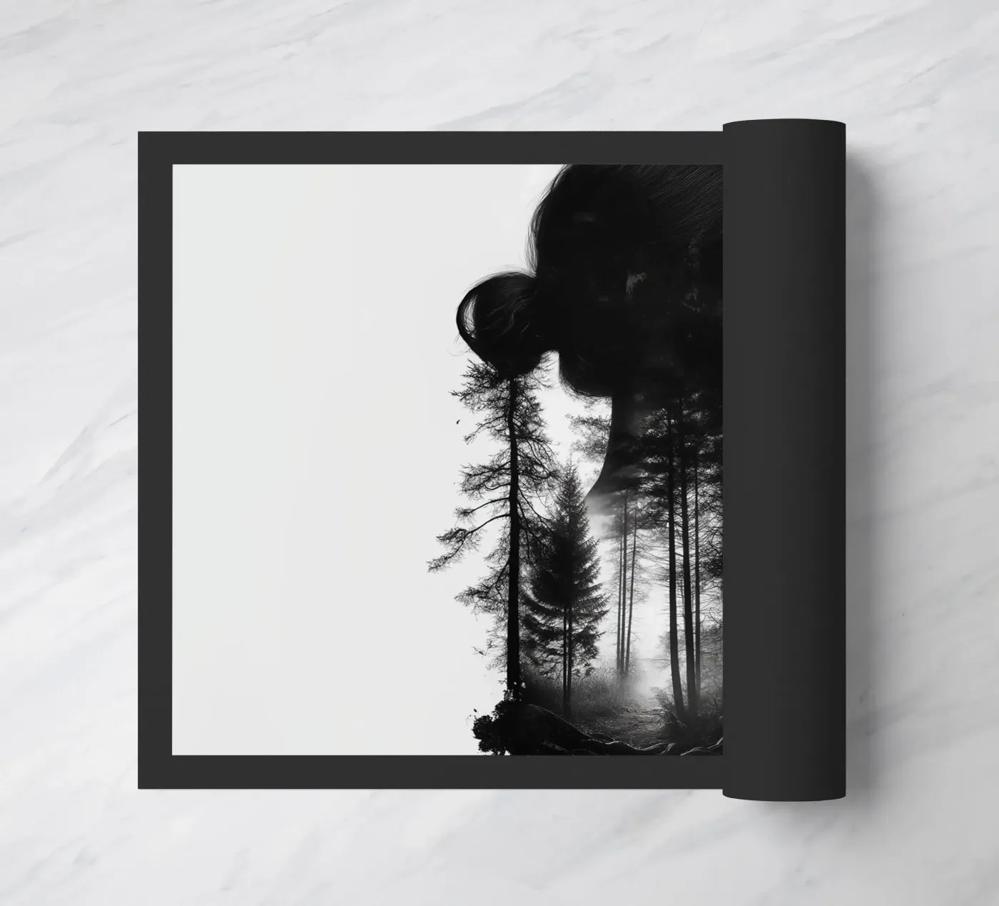 Inside me (2) doormat by Motivate-Today