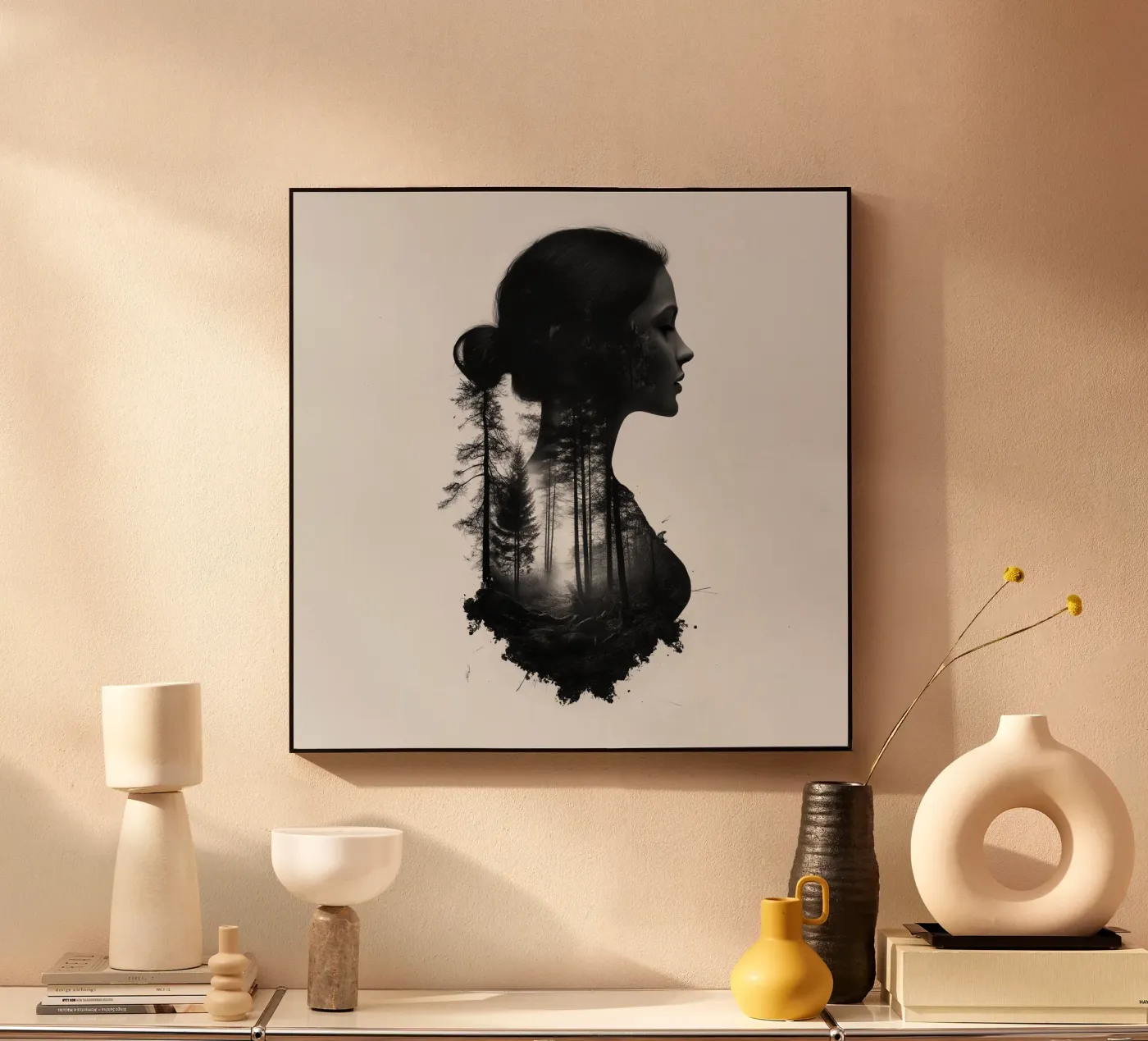 Inside me (2) Acryl-Glas von Motivate-Today