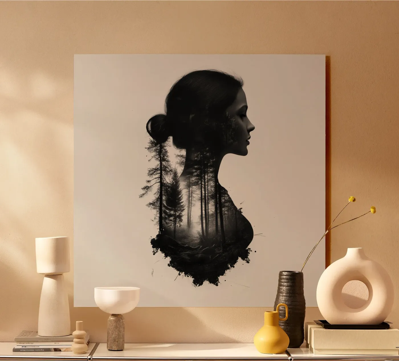 Inside me (2) Acryl-Glas von Motivate-Today