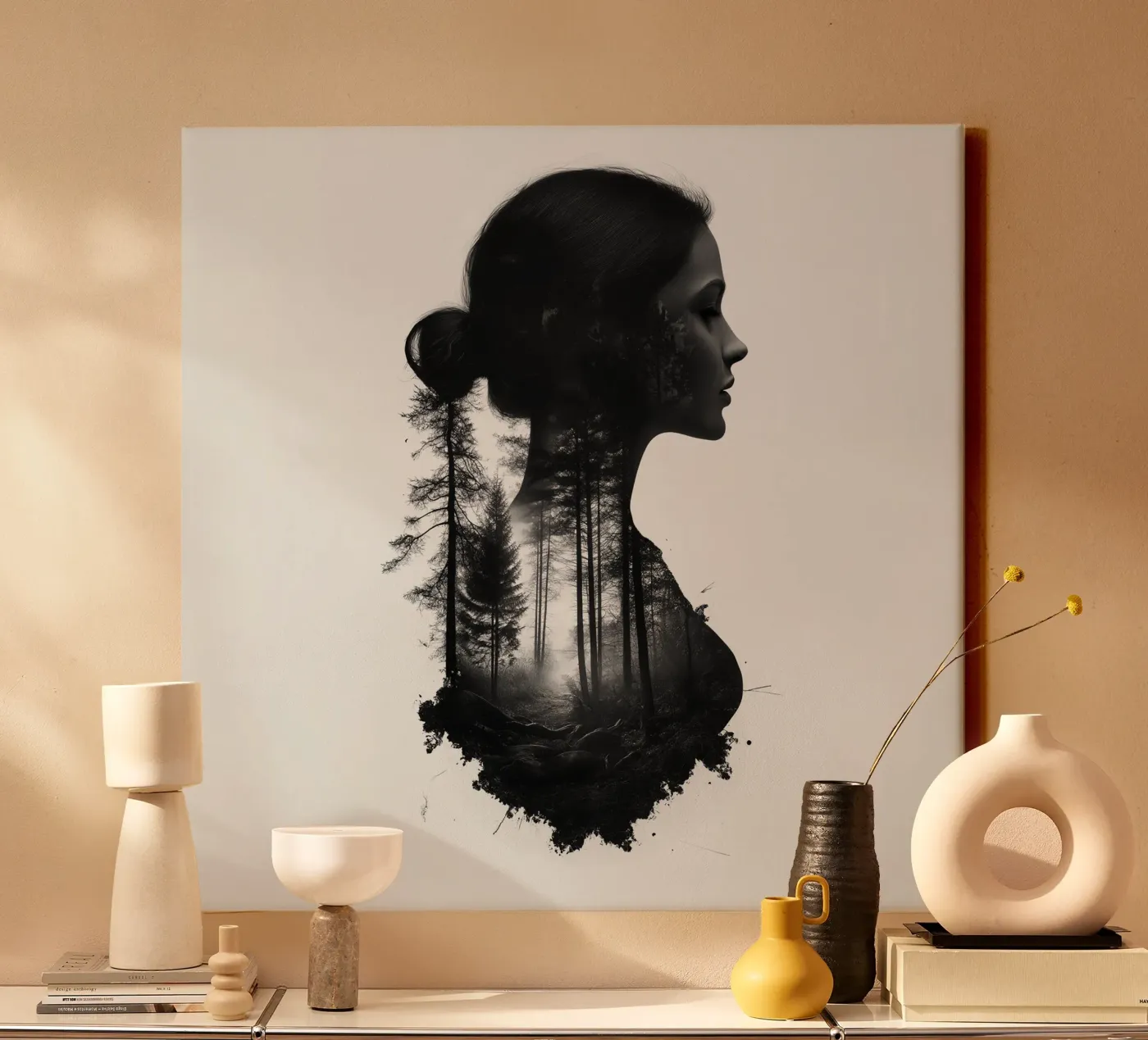Inside me (2) canvas by Motivate-Today