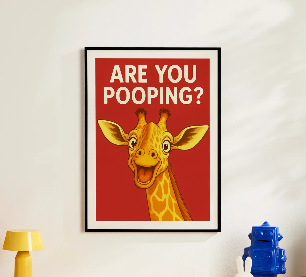 giraffa stai facendo la cacca carta hahnemühle da PitaraS