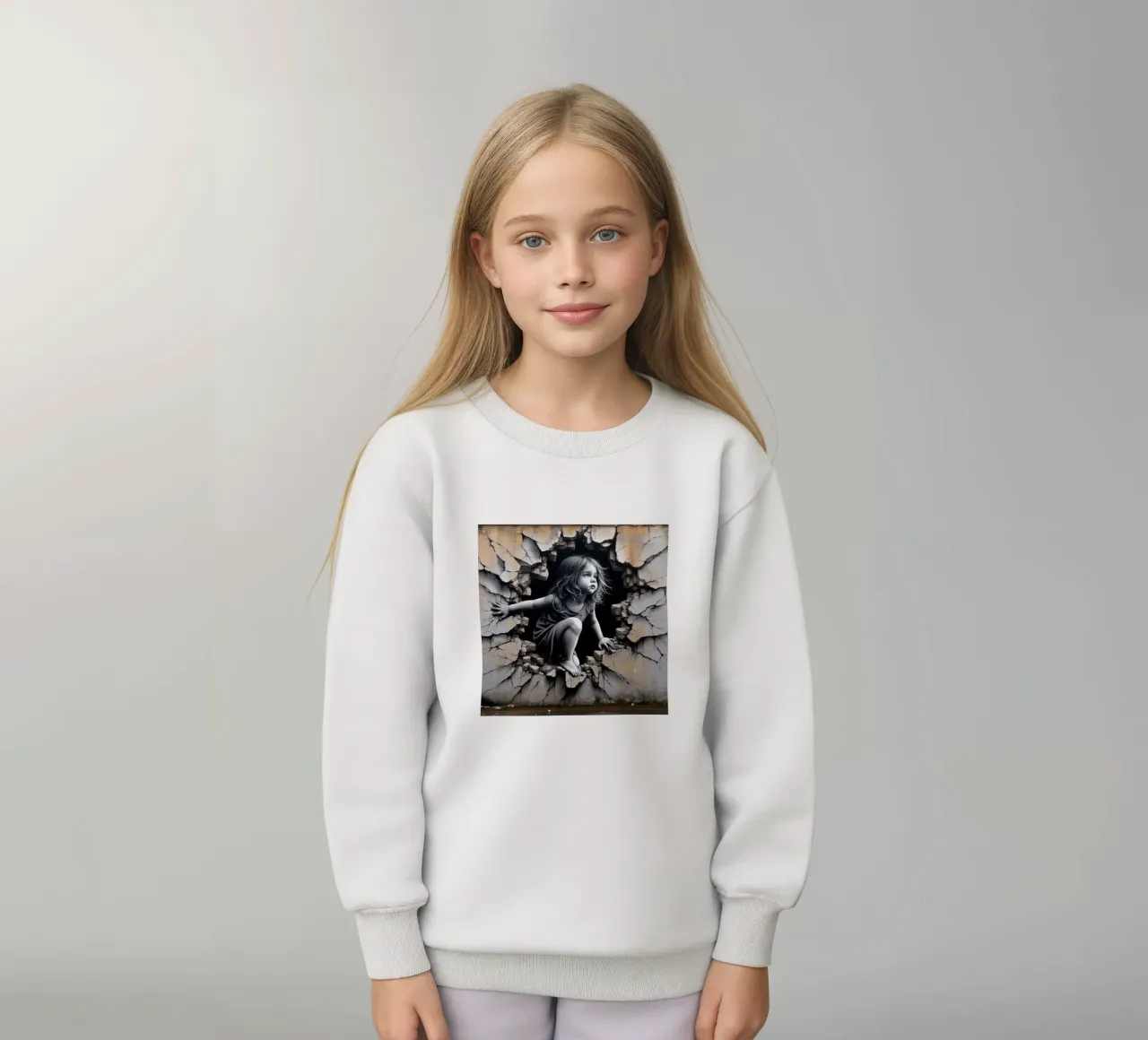 L'arte è vita felpa bambino da Betty Shops
